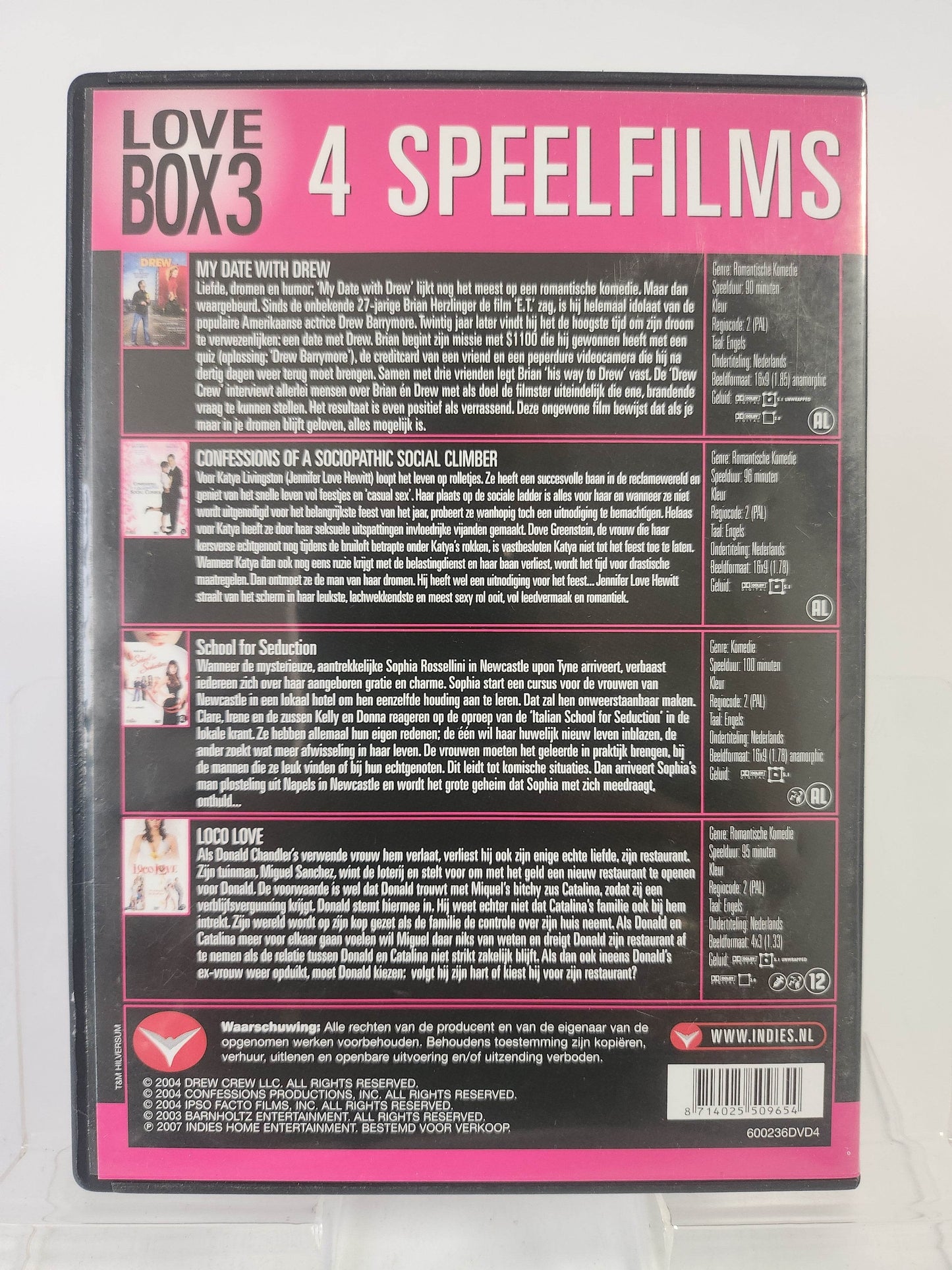 Love Box 3 (4 Films op 1) DVD - Feniks Gameshop
