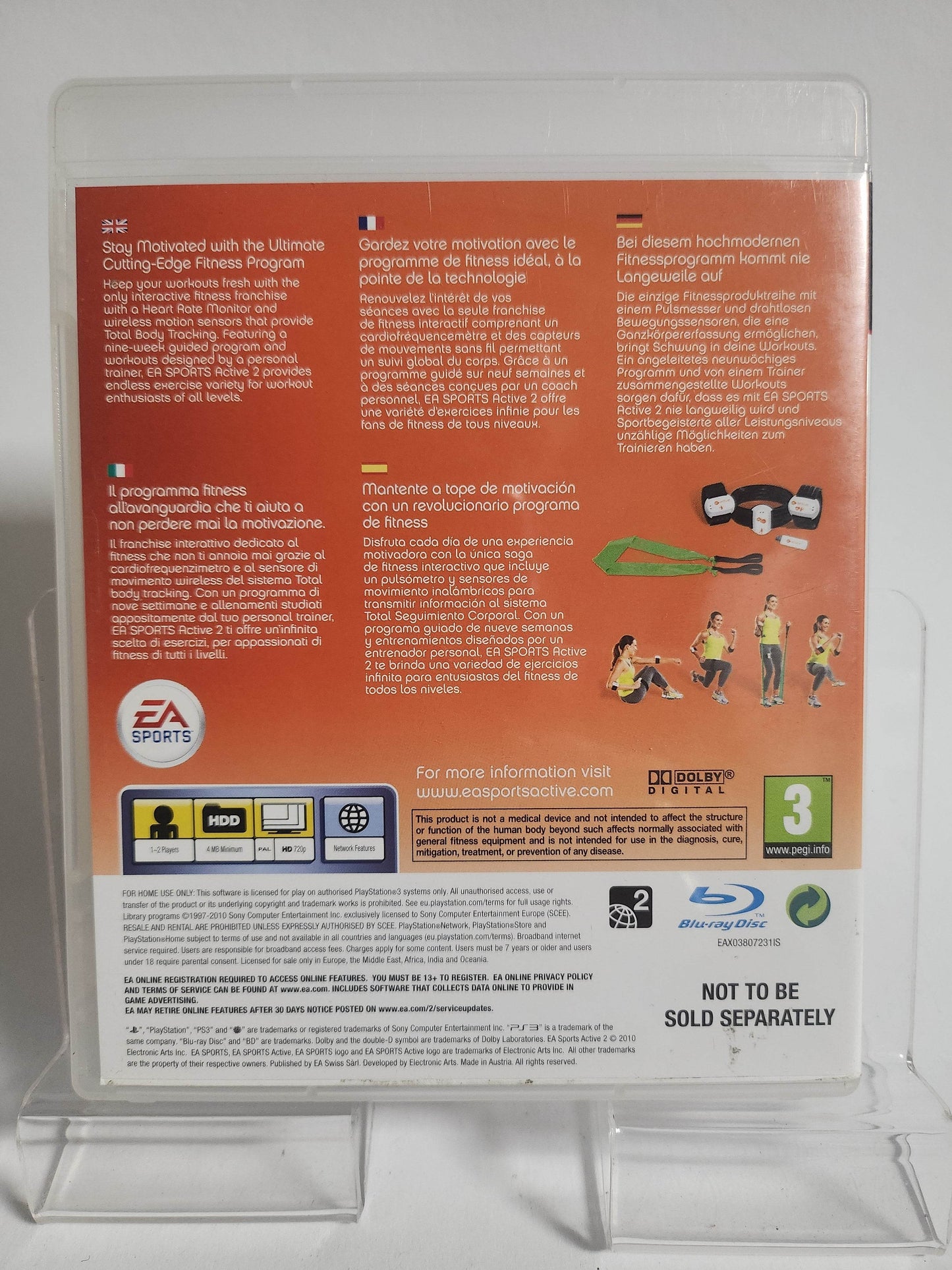 Active 2 Personal Trainer Playstation 3 - Feniks Gameshop