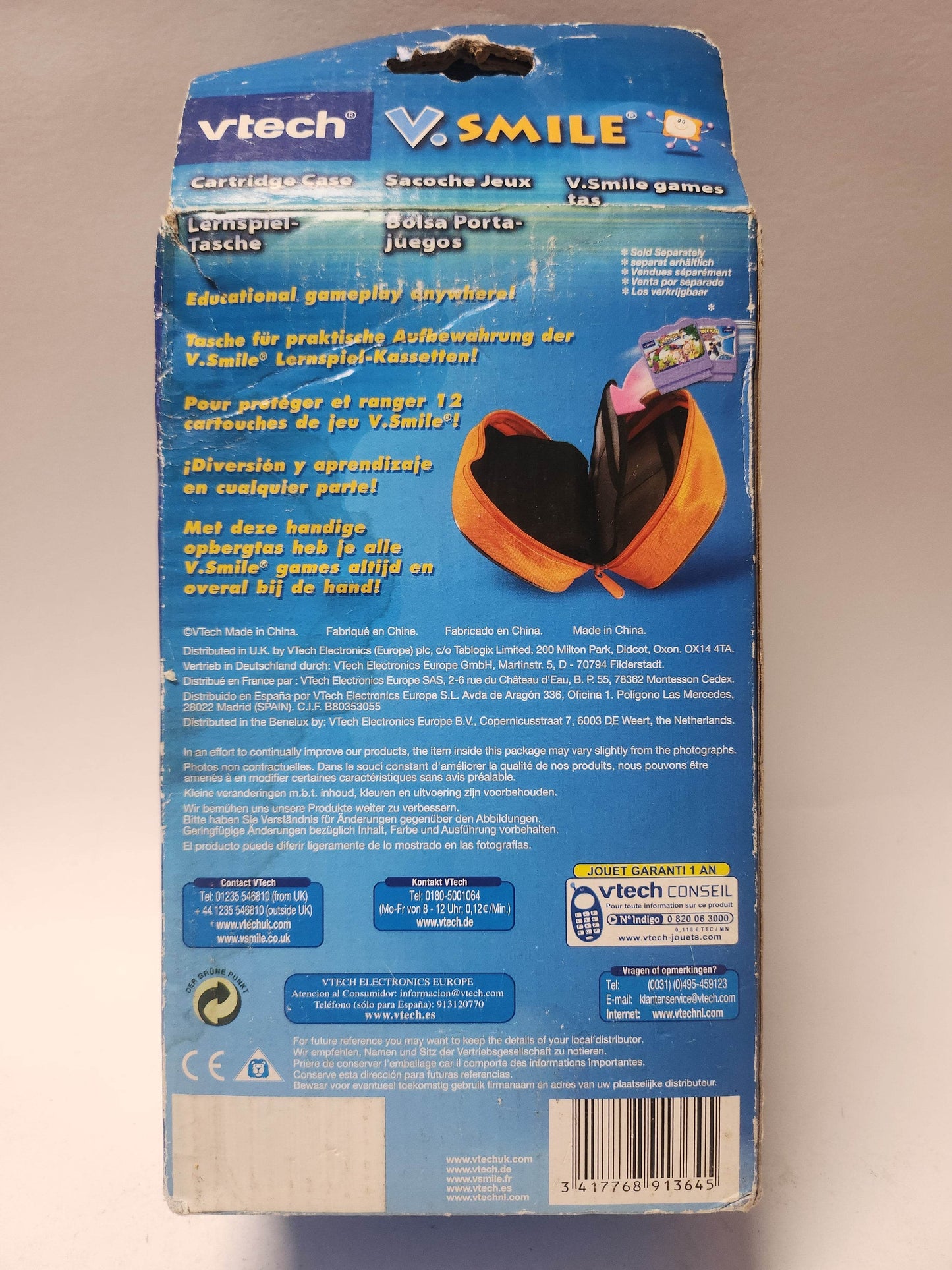 Cartridge Case zilver geseald Vtech - Feniks Gameshop