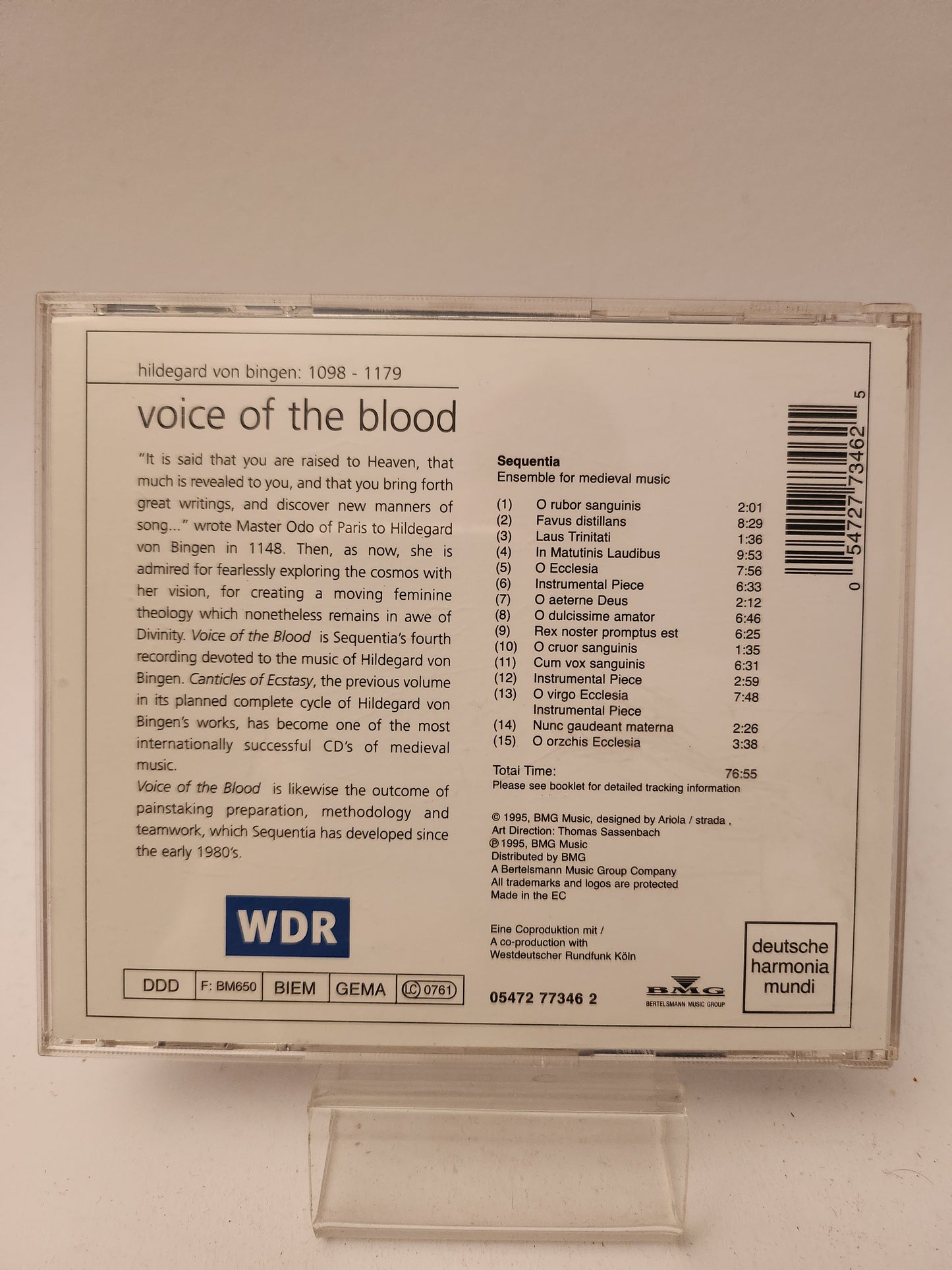Sequentia: Voice of the Blood CD