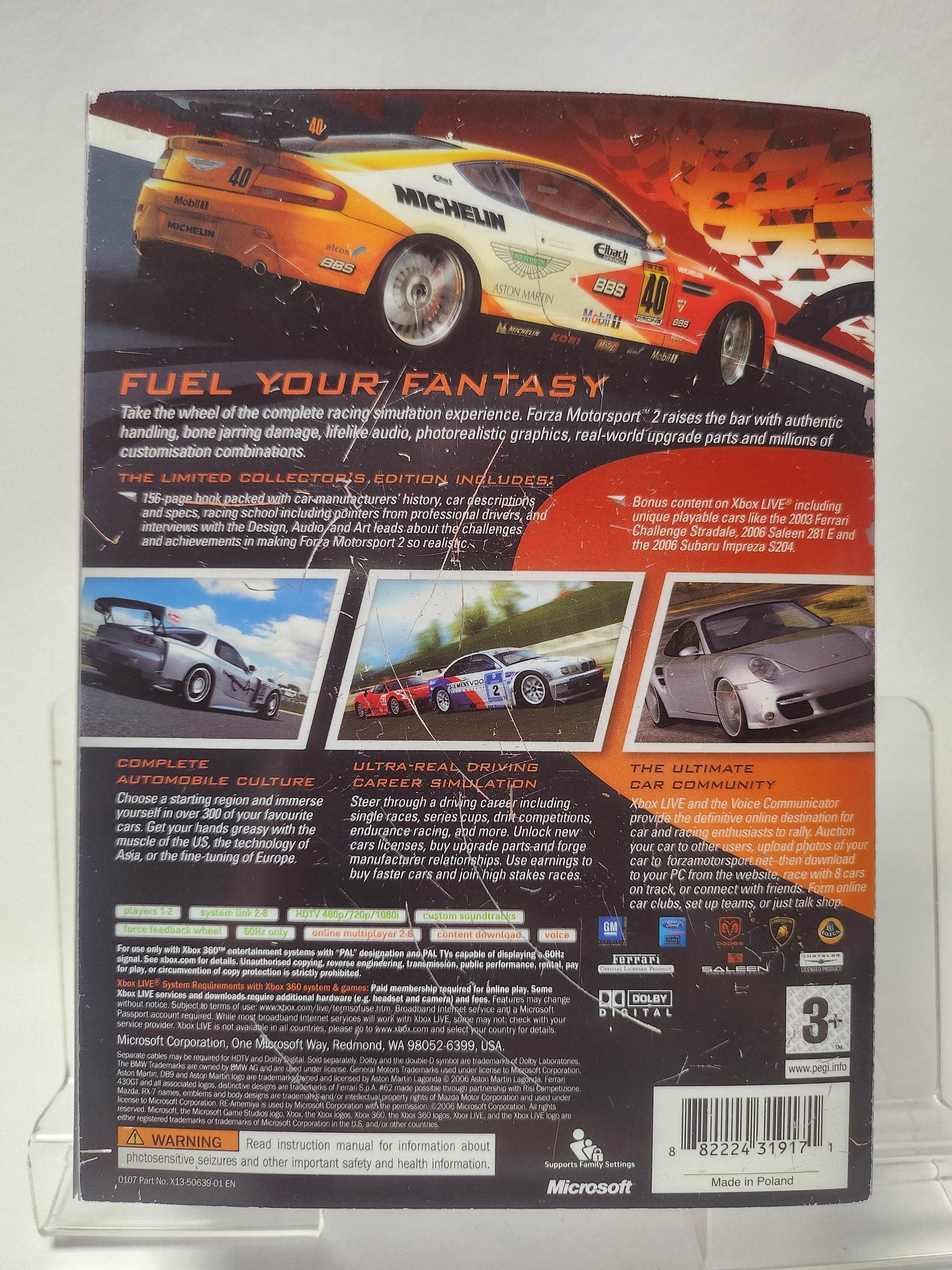 Forza Motorsport 2 Limited Collector's Edition Xbox 360 - Feniks Gameshop