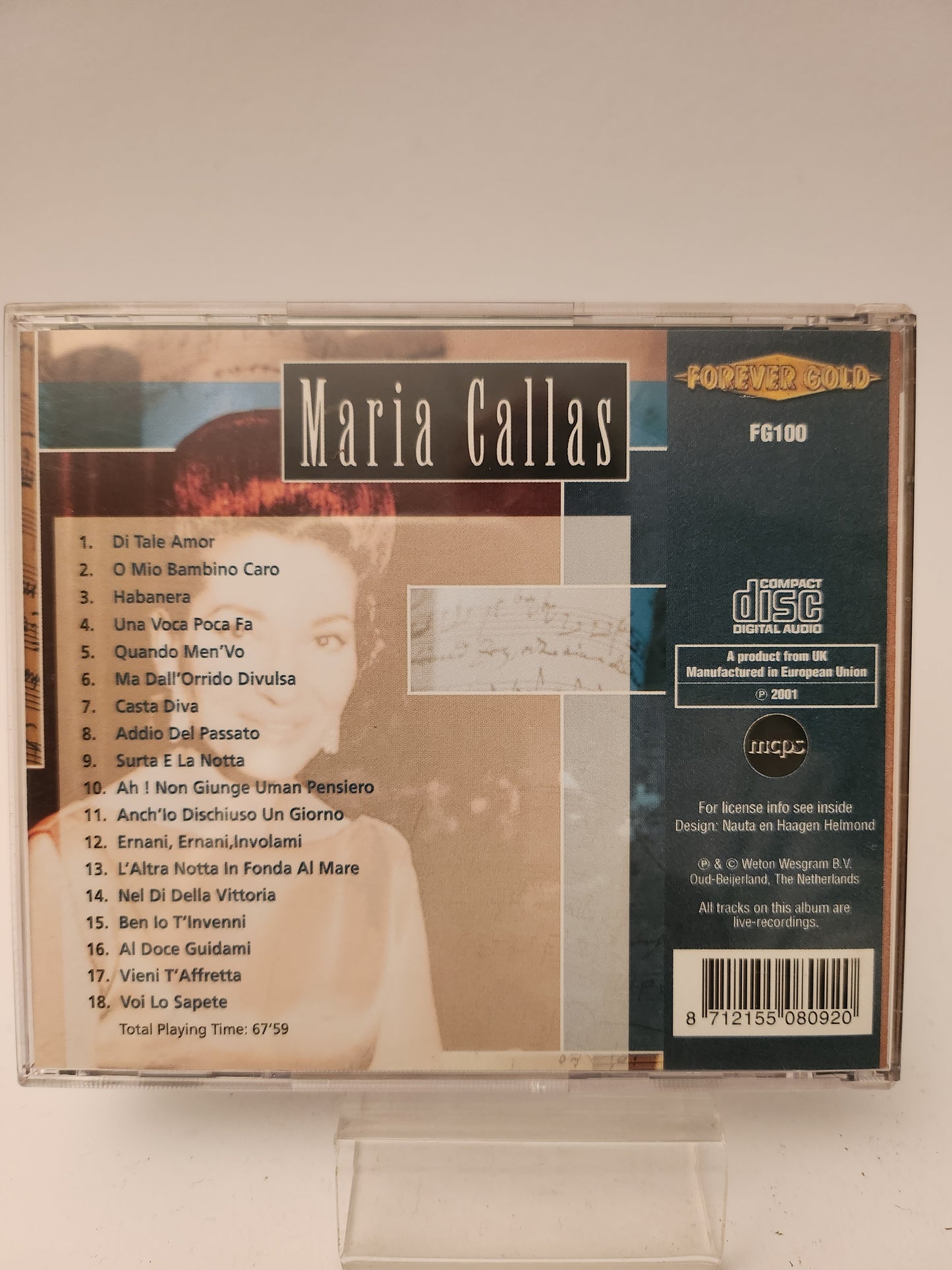 Maria Callas CD