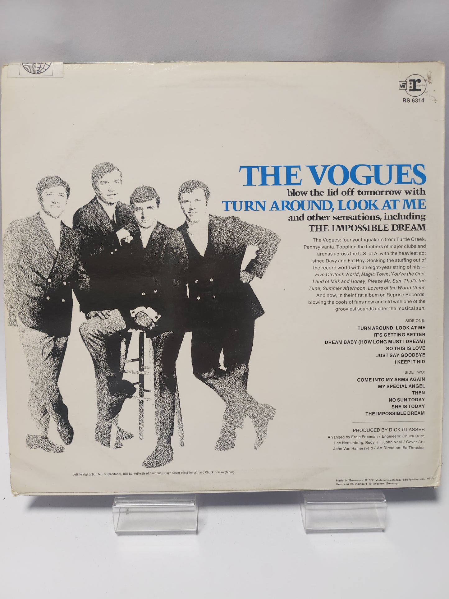 Vogues: Turn Around, Look at Me LP Vinyl
