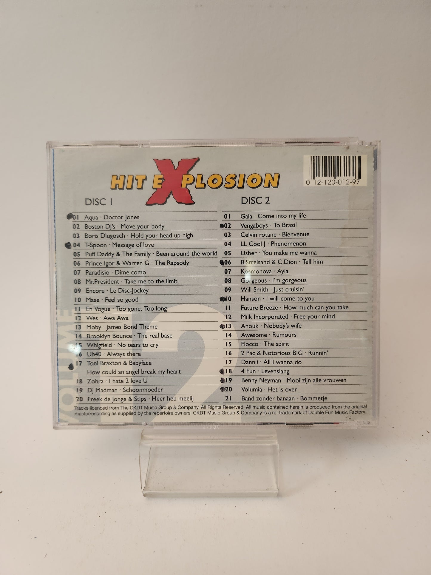 Hit Explosion '97 Volume 12 CD