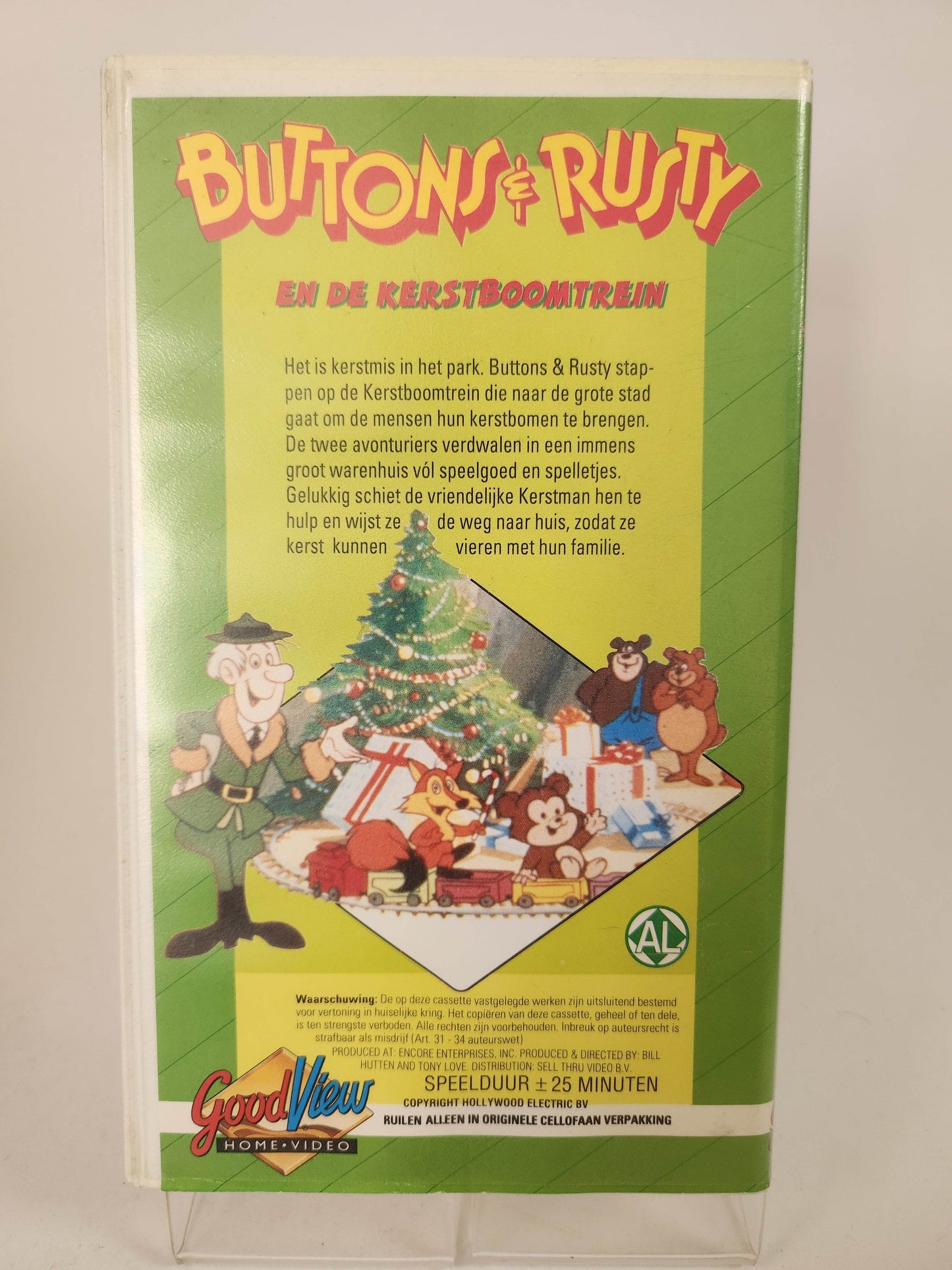 Buttons & Rusty en de Kerstboomtrein VHS Kids - Feniks Gameshop