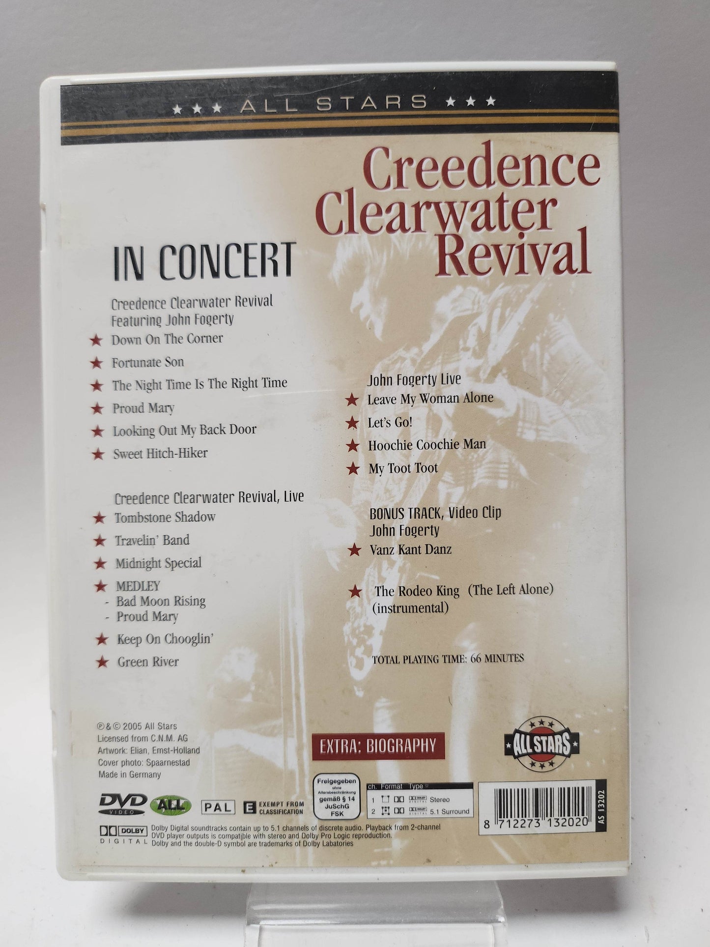 Down on the Corner Creedence Clearwater Revival DVD - Feniks Gameshop