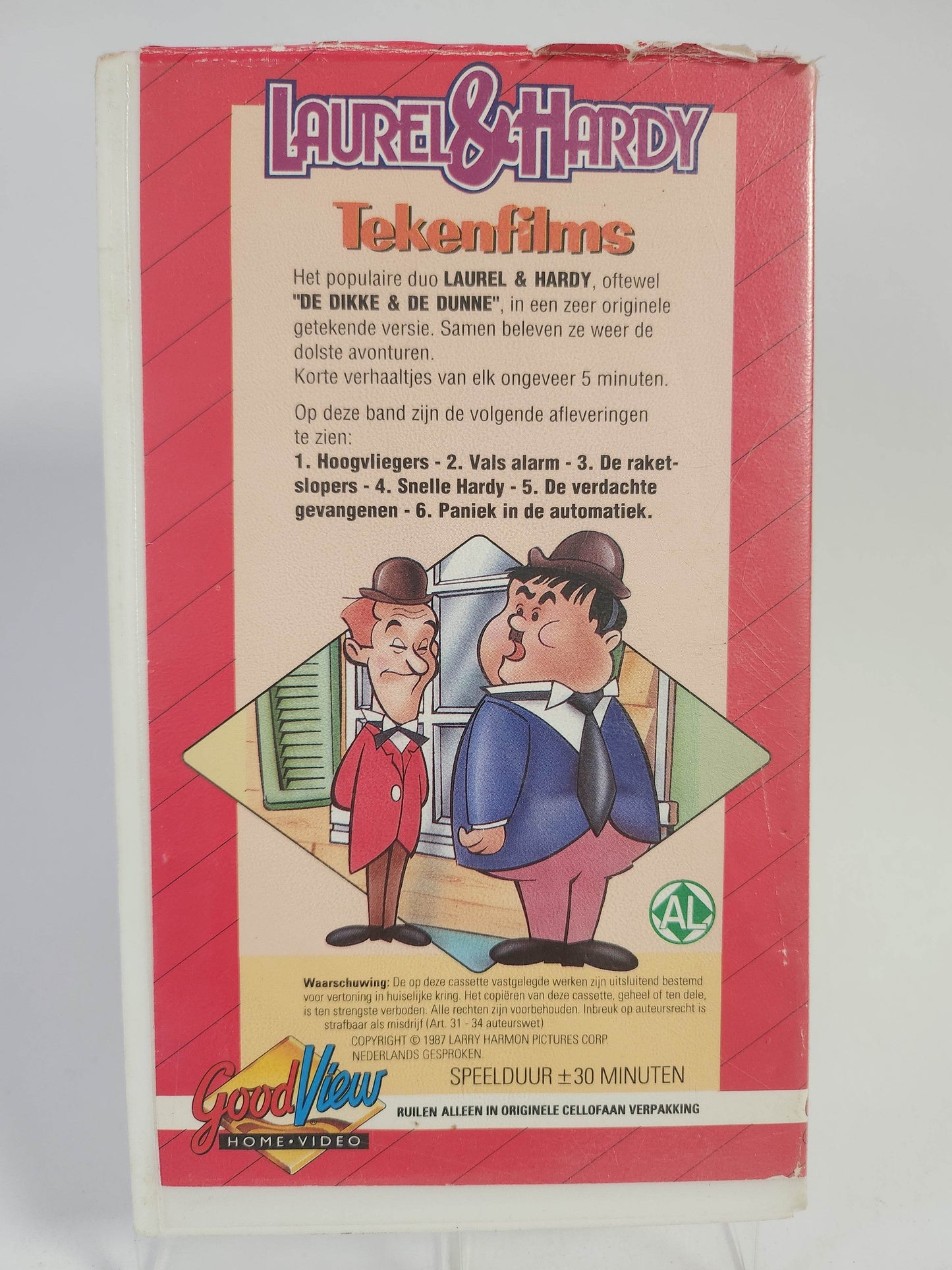Laurel & Hardy Tekenfilms VHS Kids - Feniks Gameshop