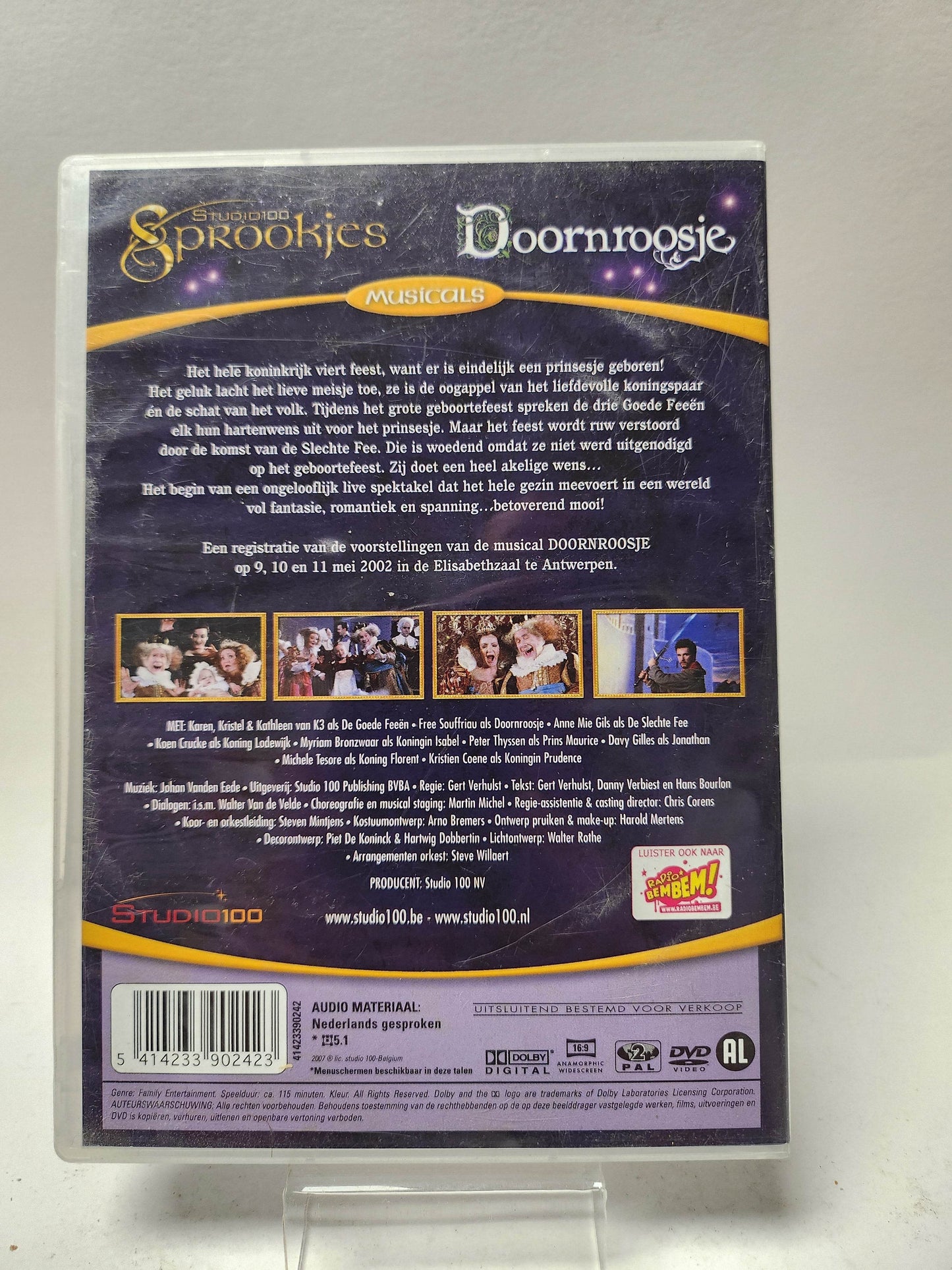 Doornroosje Musical met K3 DVD - Feniks Gameshop