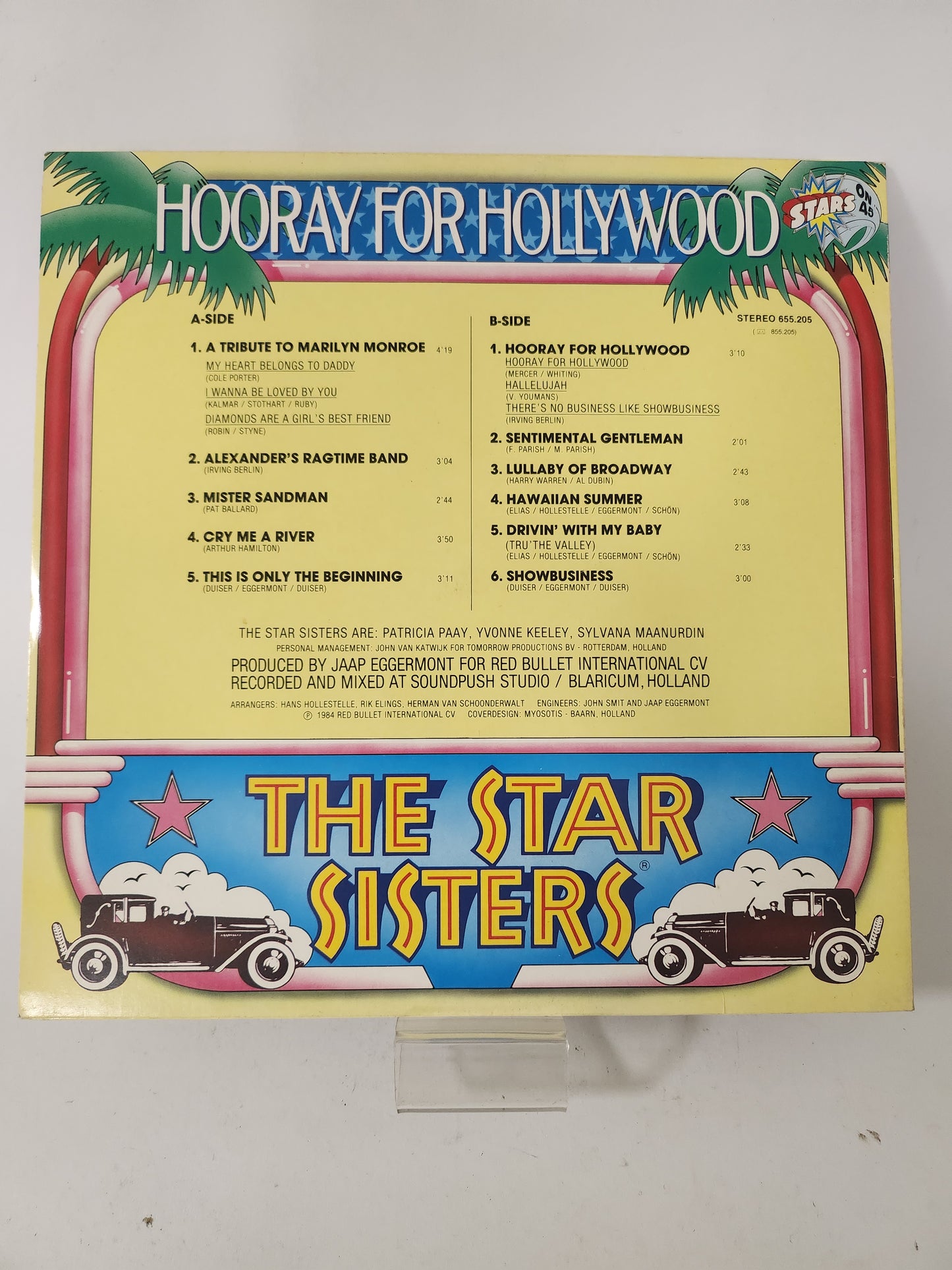 Hooray for Hollywood: the Star Sisters LP Vinyl