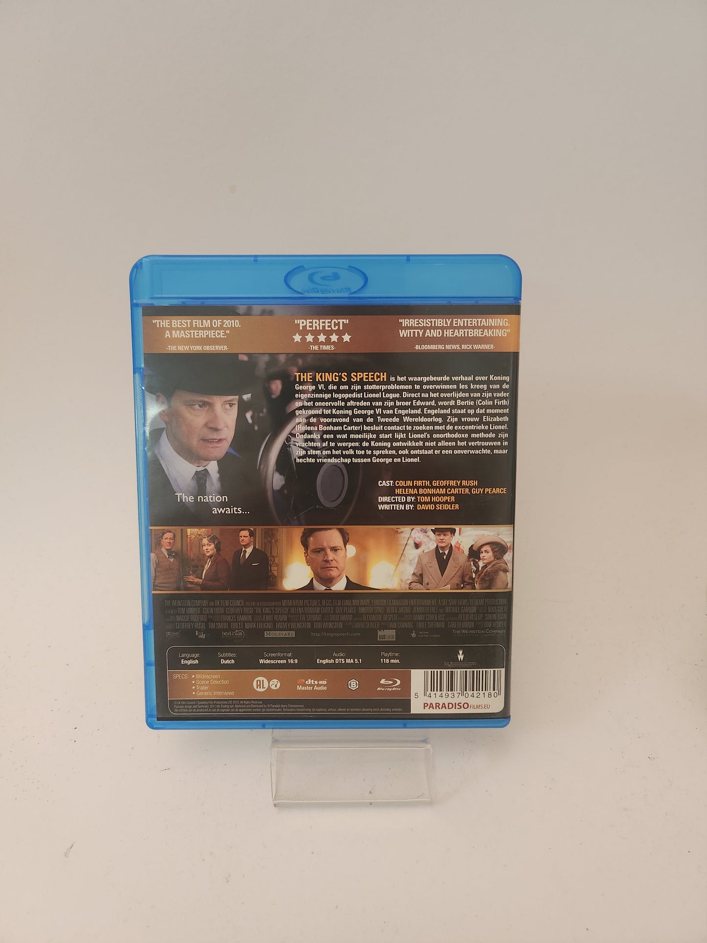 King's Speech Blu-Ray
