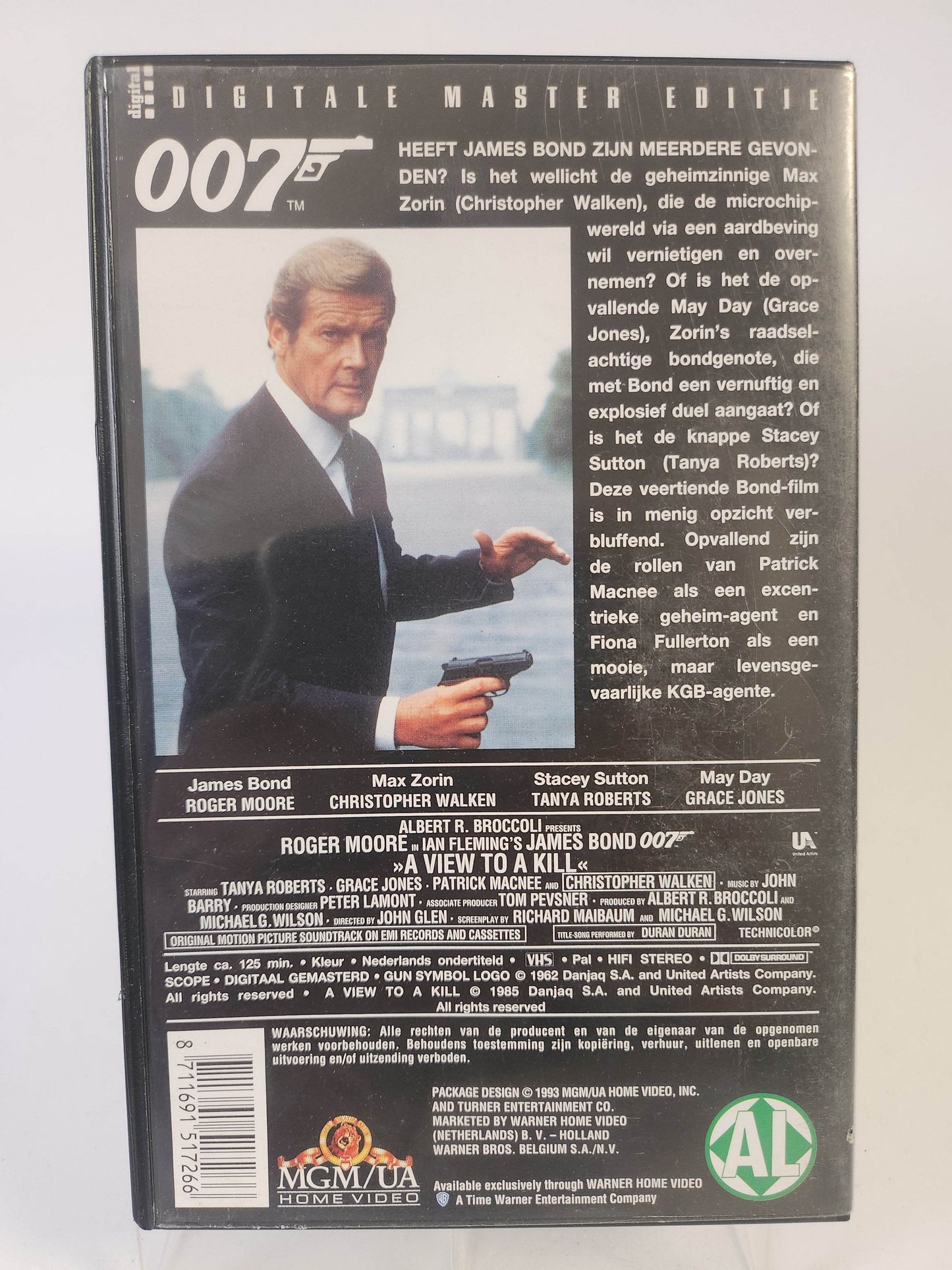 007 James Bond: A View to Kill VHS - Feniks Gameshop