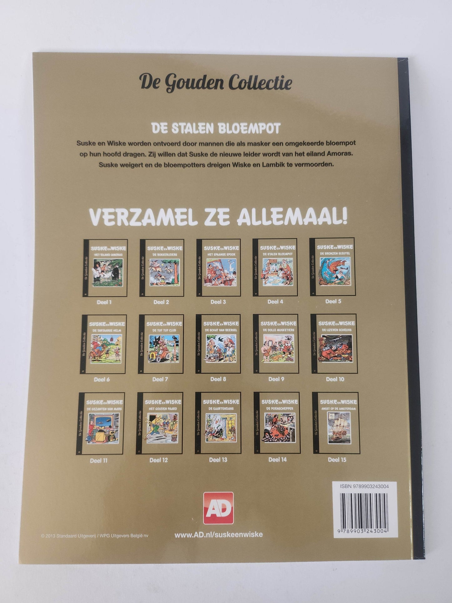 4: Gouden Collectie: de Stalen Bloempot Suske en Wiske - Feniks Gameshop