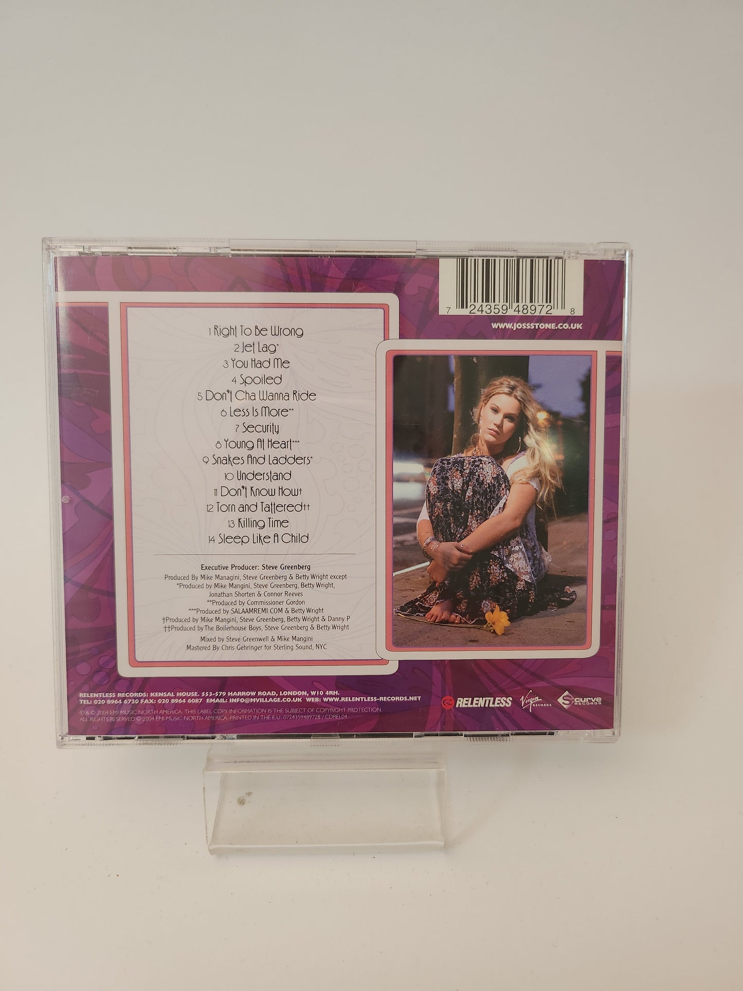 Joss Stone: Mind, Body & Soul CD