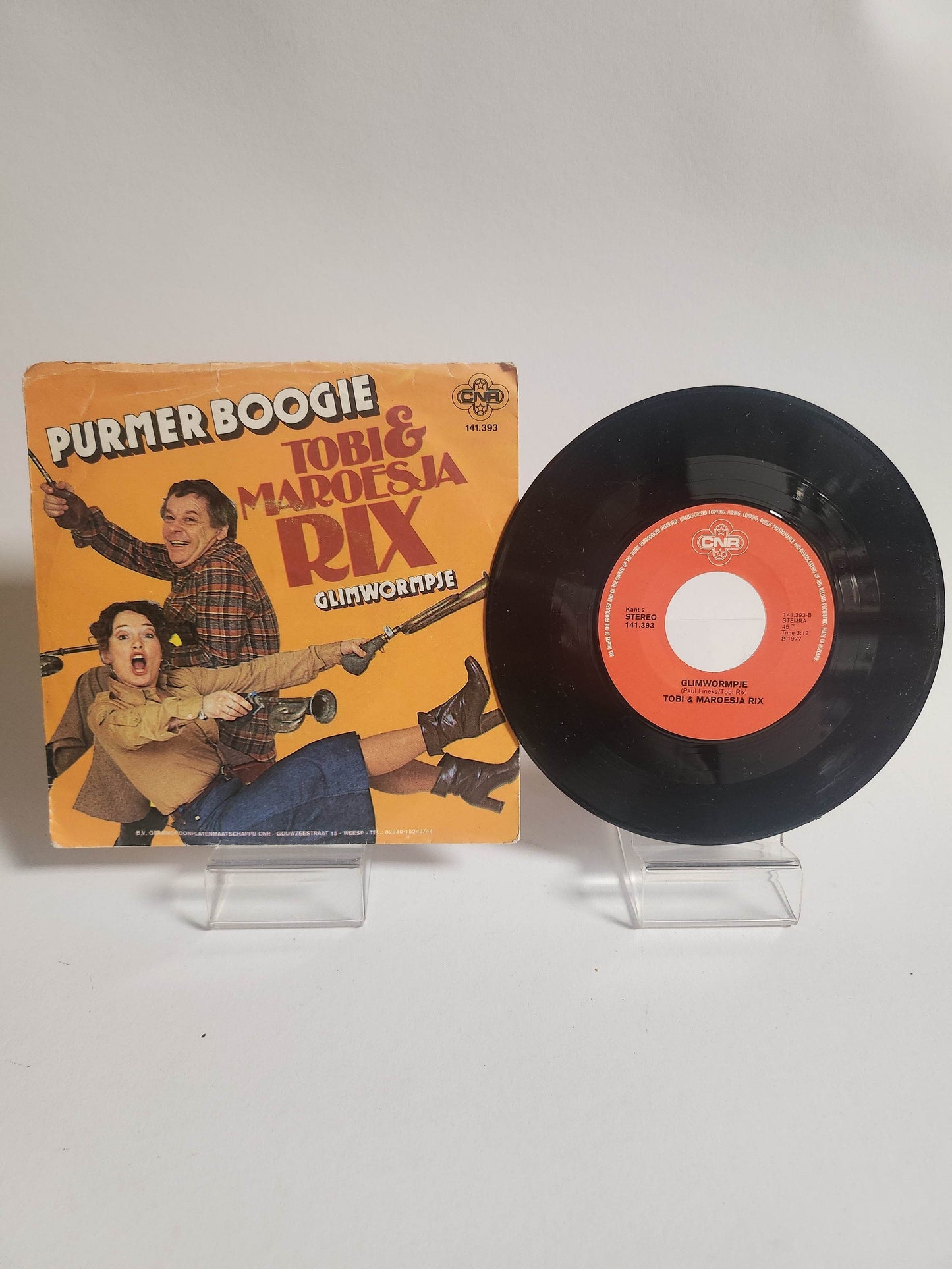 Tobi & Maroesja Rix: Purmer Boogie Single Vinyl - Feniks Gameshop