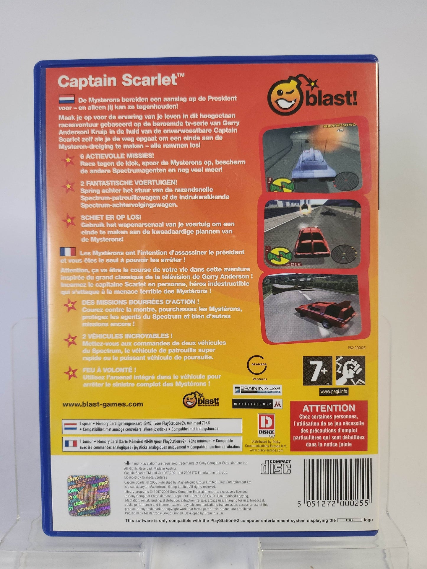 Captain Scarlet Playstation 2 - Feniks Gameshop