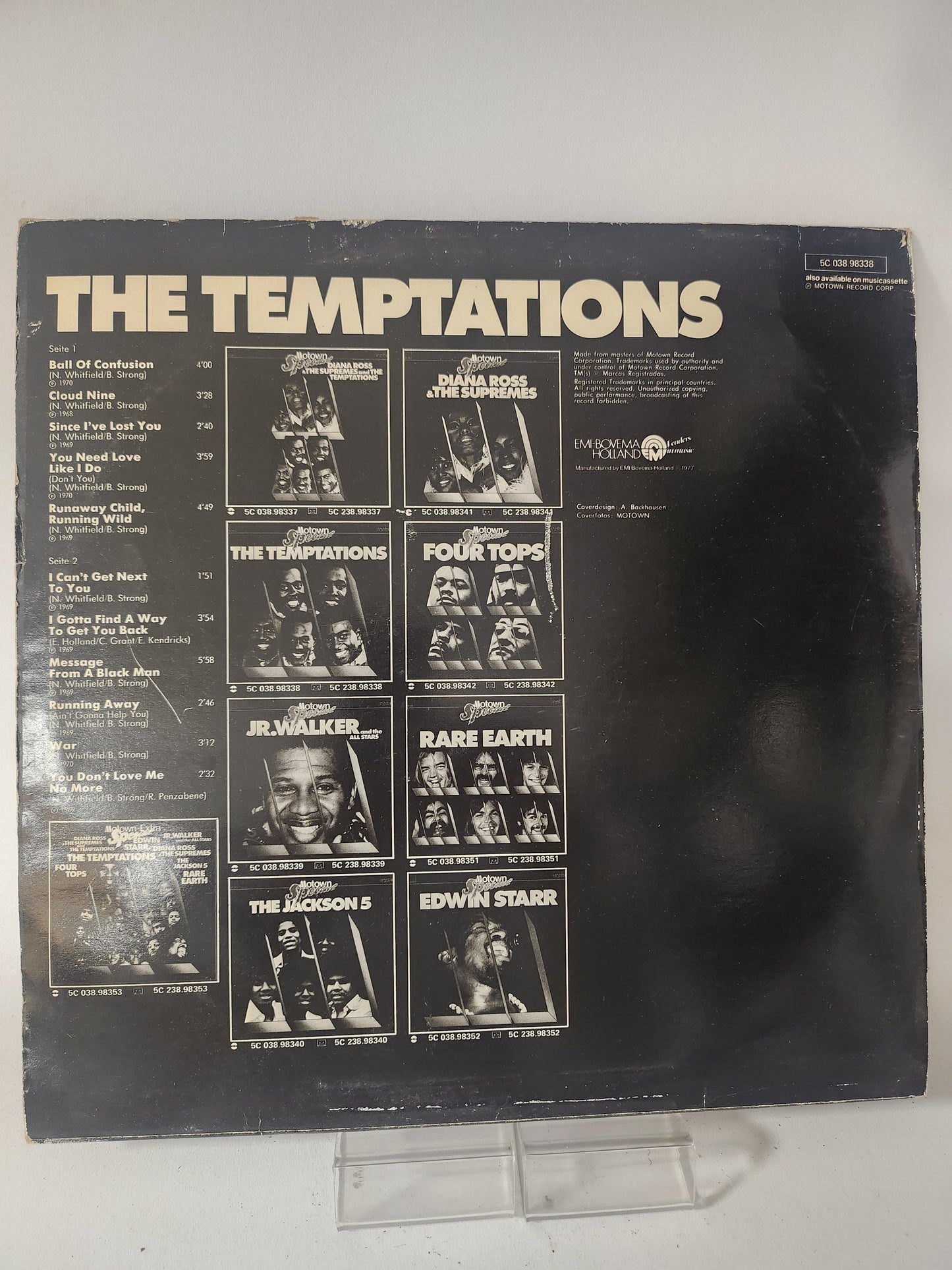 Motown Special: the Temptations LP Vinyl