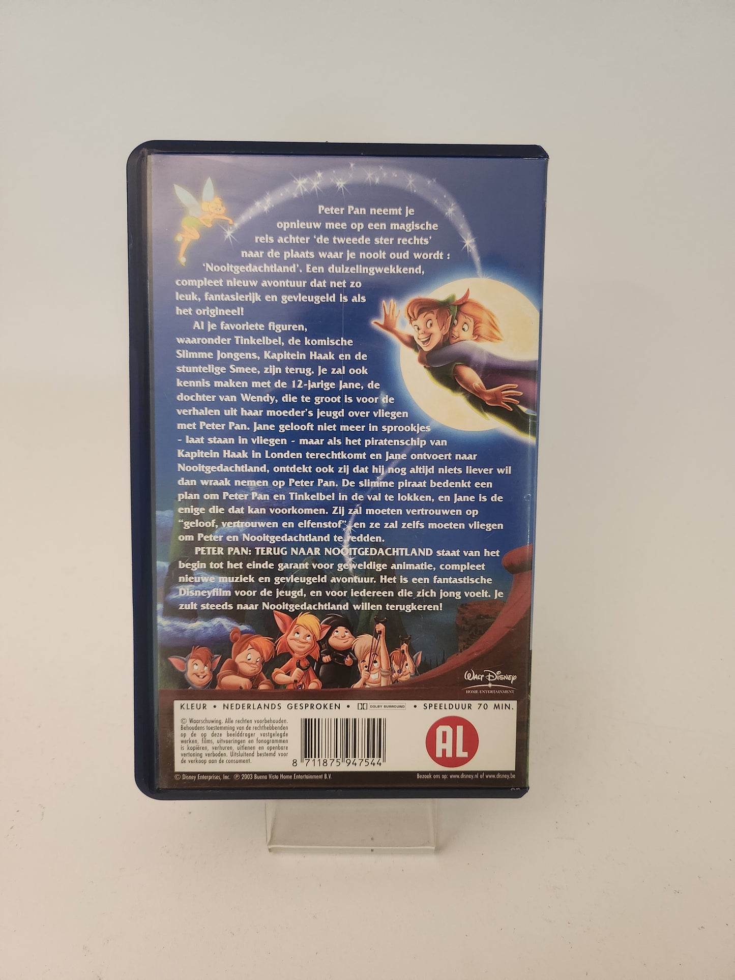 Peter Pan: Terug naar Nooitgedachtland VHS Kids