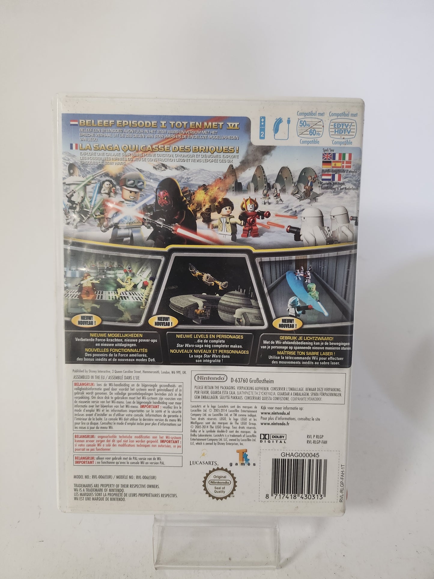 Lego Star Wars the Complete Saga (No Book) Nintendo Wii