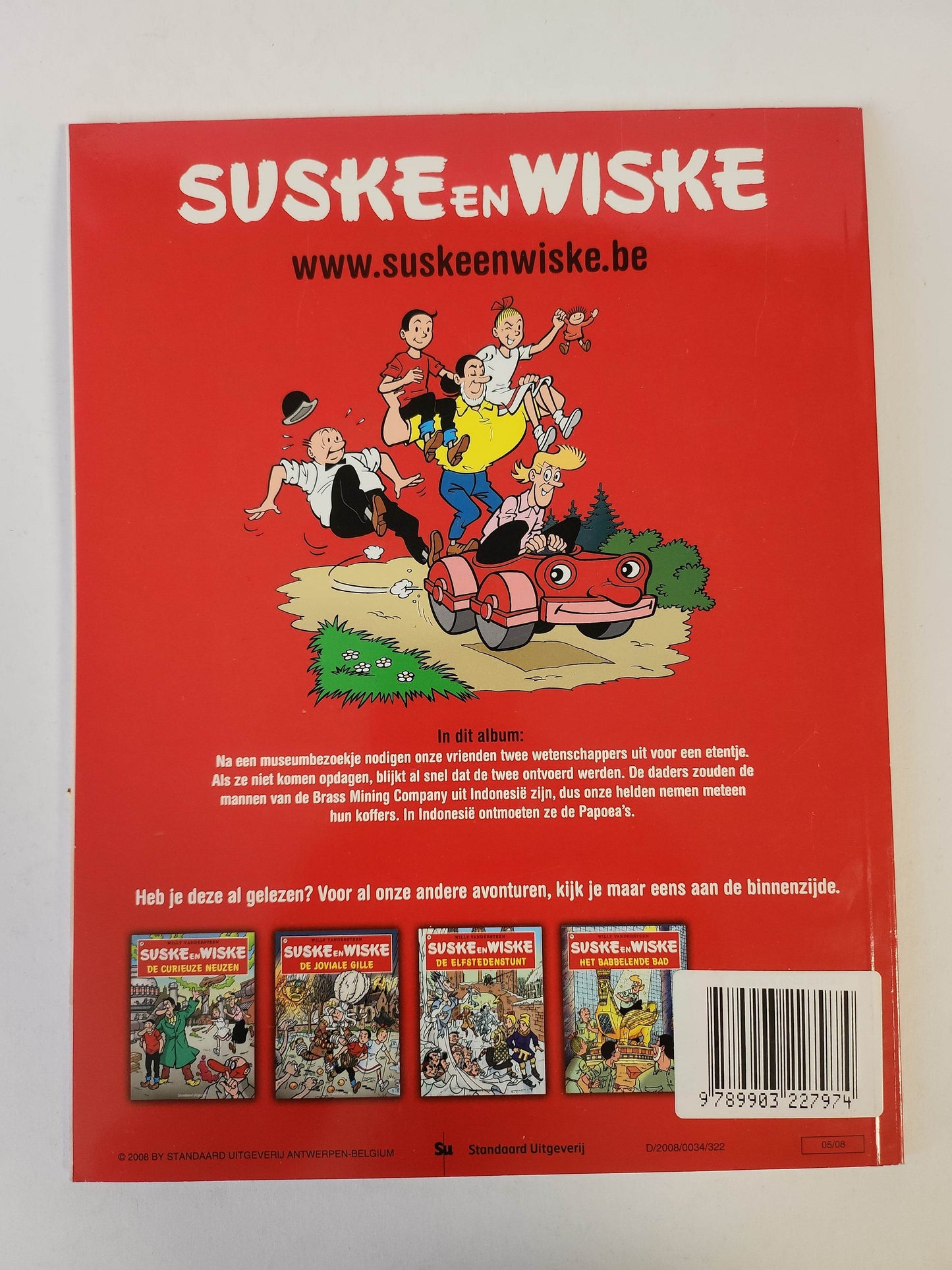 255: de Mompelende Mummie Suske en Wiske - Feniks Gameshop