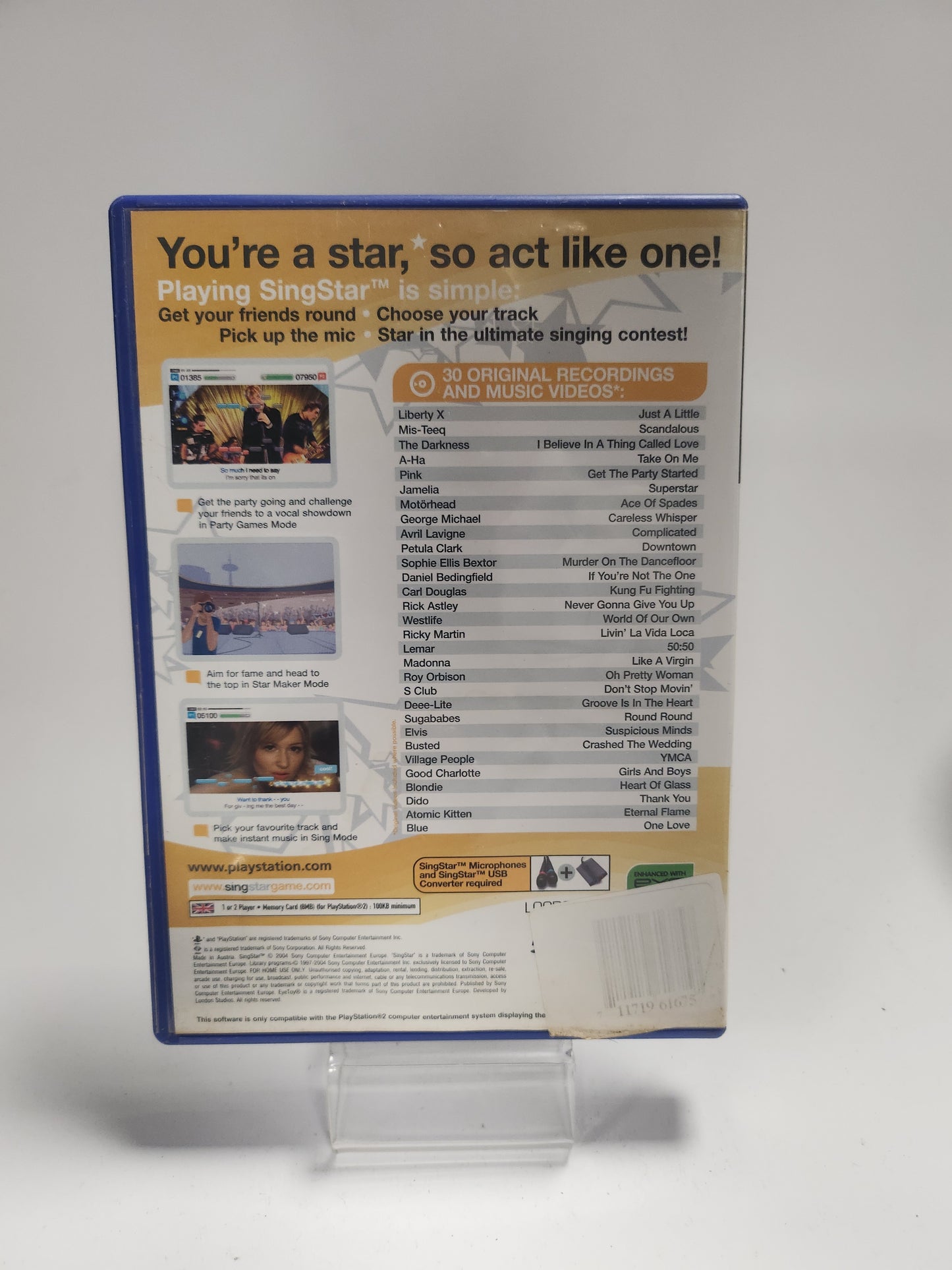 Singstar (No Book) PlayStation 2
