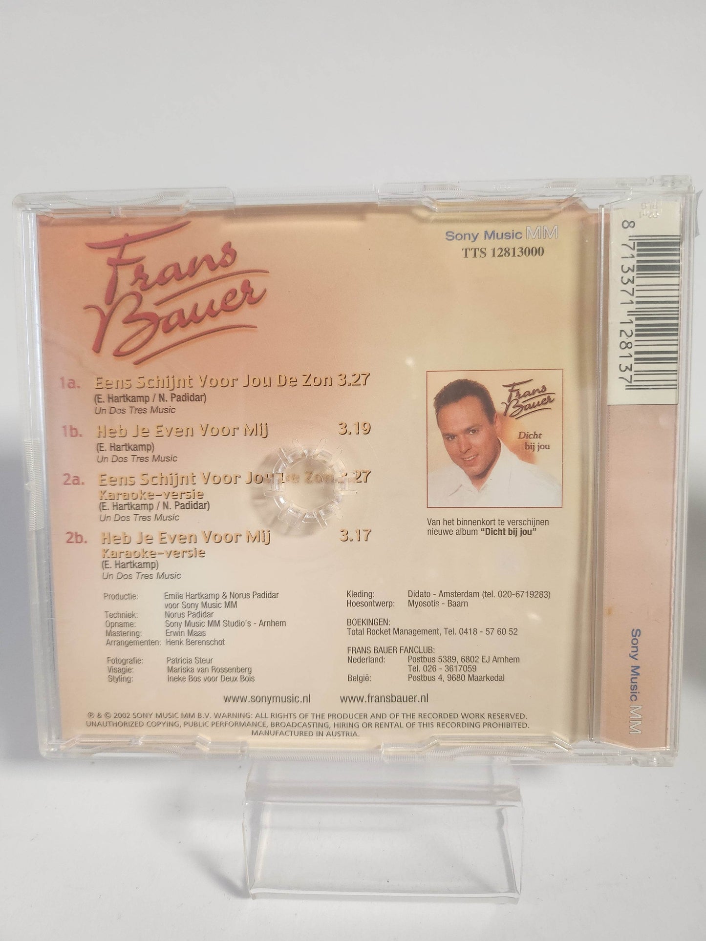 Frans Bauer: Eens Schijnt voor jou de Zon CD - Feniks Gameshop