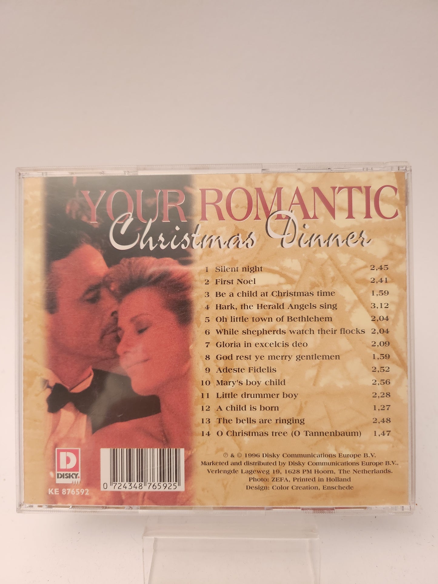 Your Romantic Christmas Dinner CD
