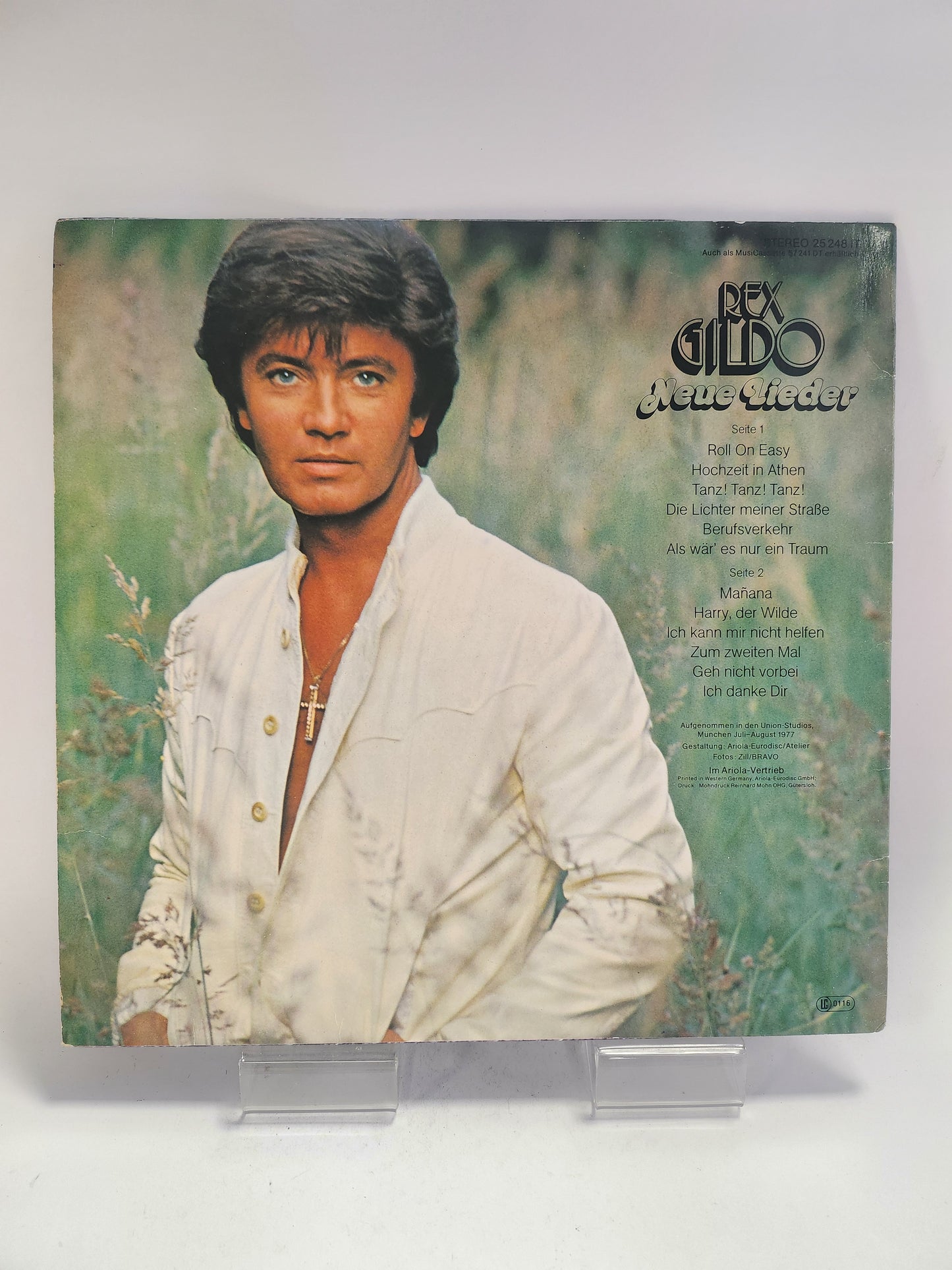 Rex Gildo: Neue Lieder LP Vinyl