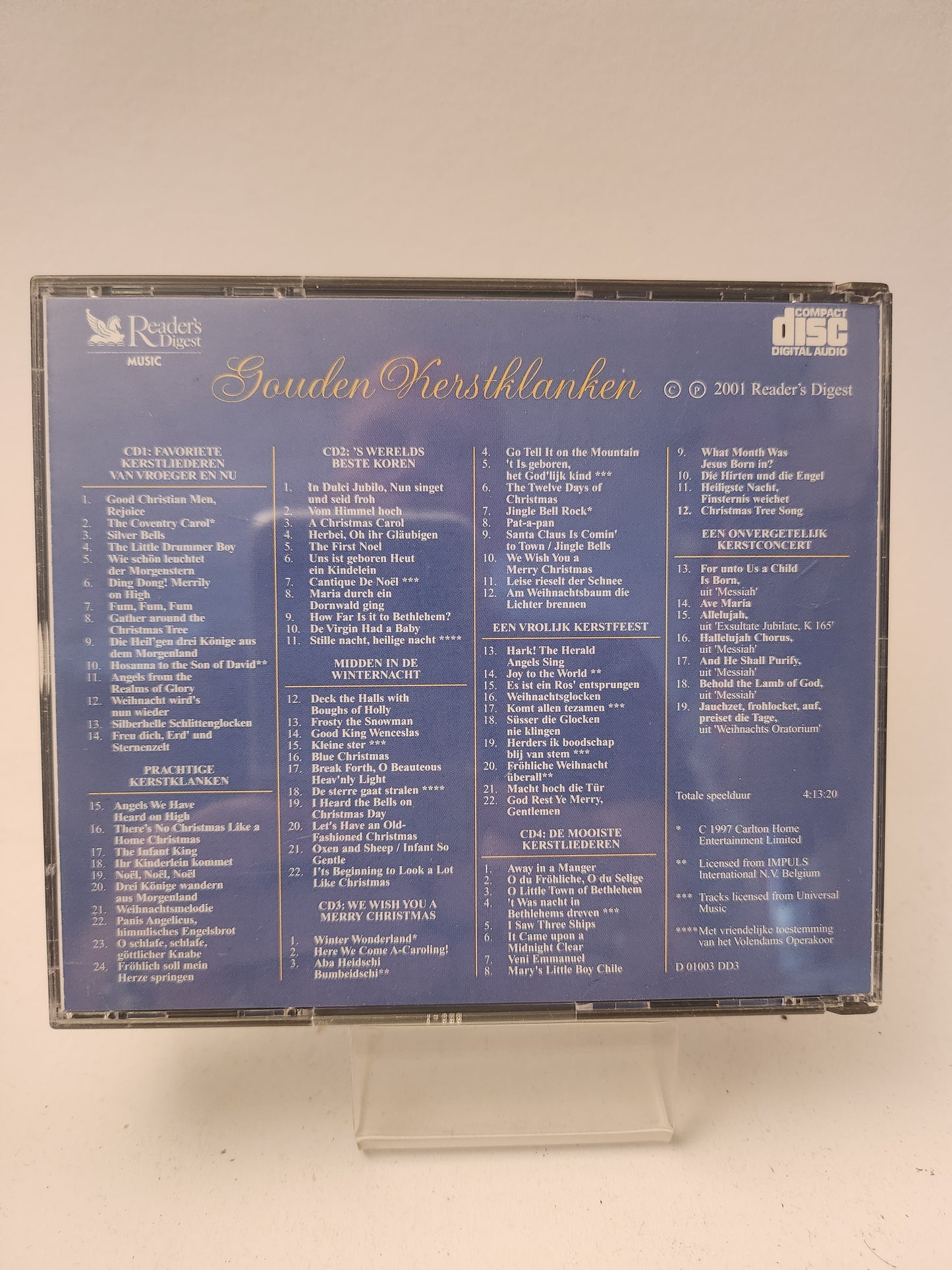Gouden Kerstklanken CD