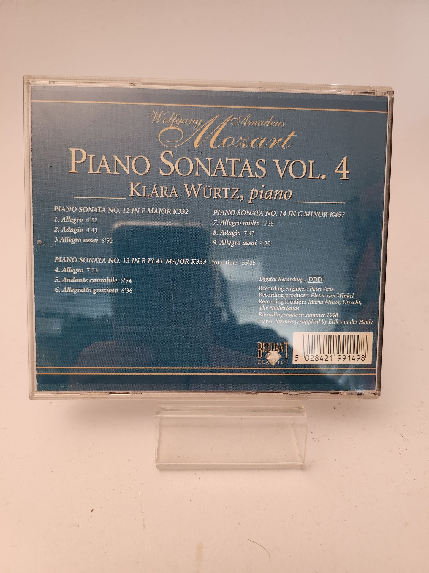 Mozart Piano Sonatas Volume 4 CD