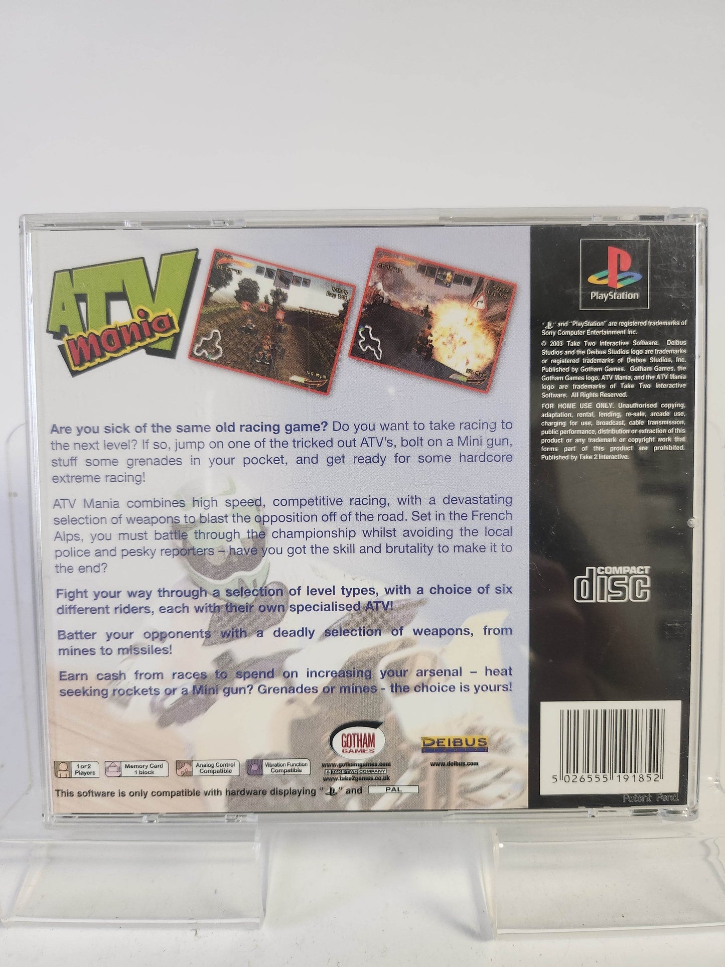 ATV Mania Playstation 1 - Feniks Gameshop