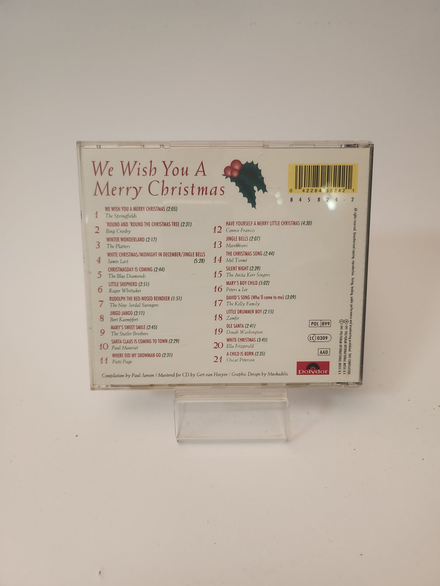 We Wish You a Merry Christmas CD