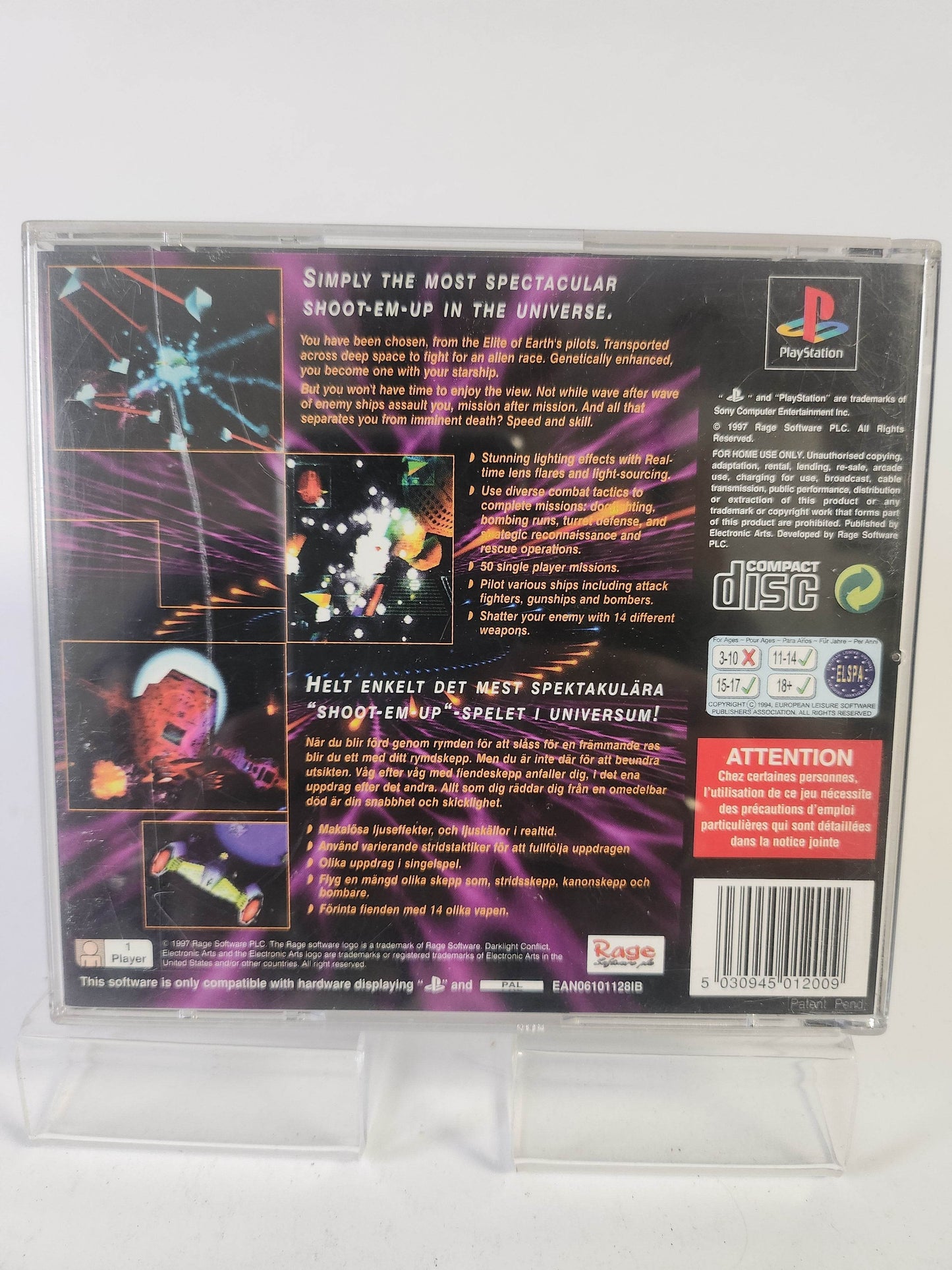 Darklight Conflict Playstation 1 - Feniks Gameshop