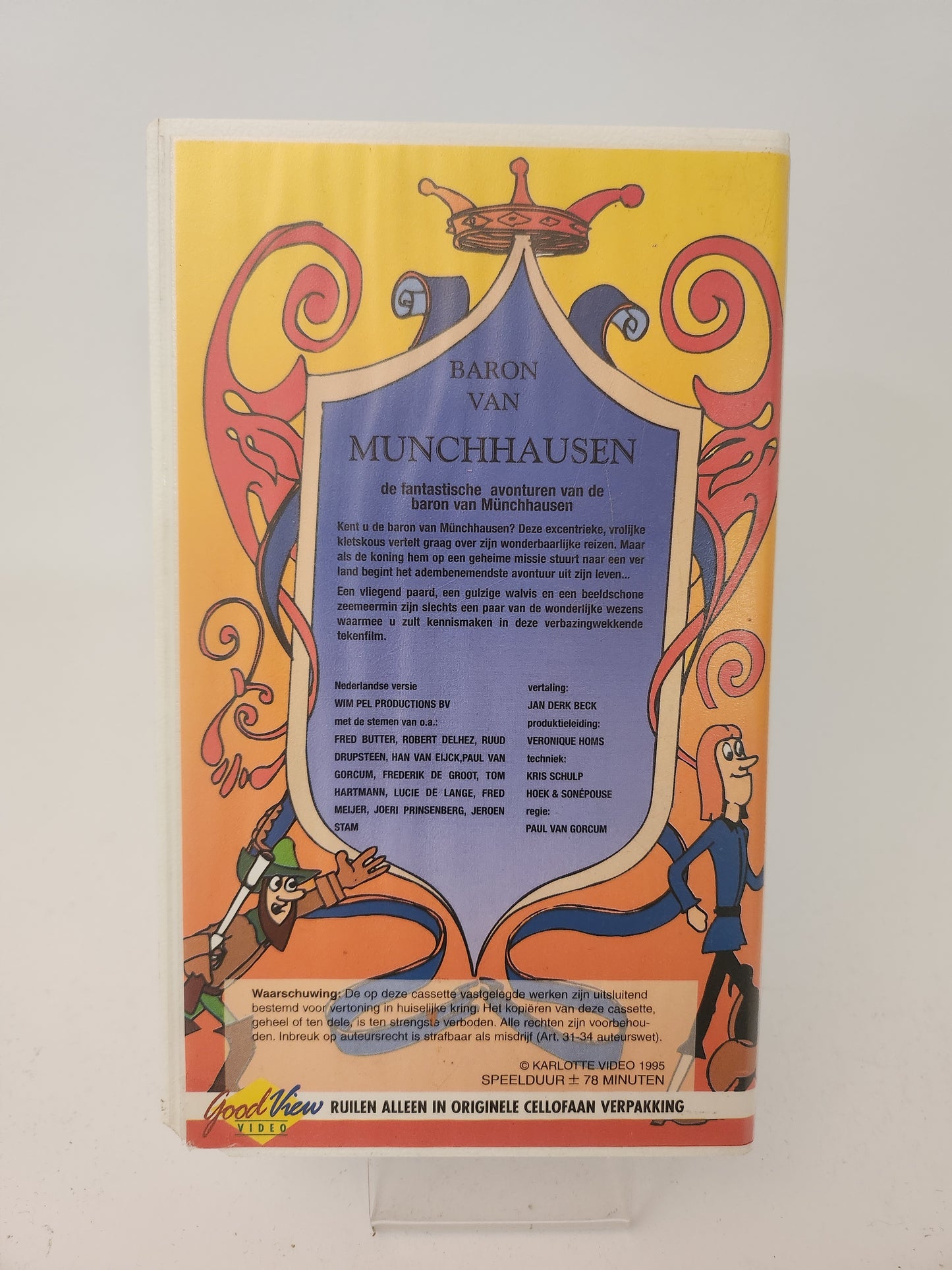 Baron van Munchhausen VHS Kids