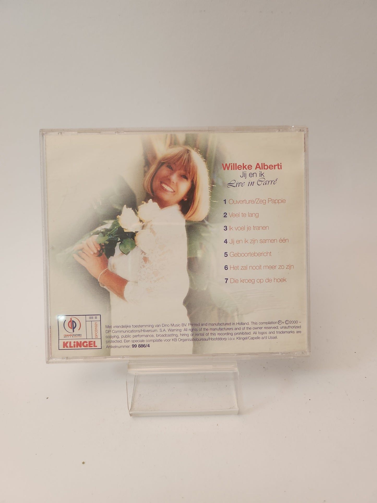Willeke Alberti: Jij en Ik "Live in Carre" CD