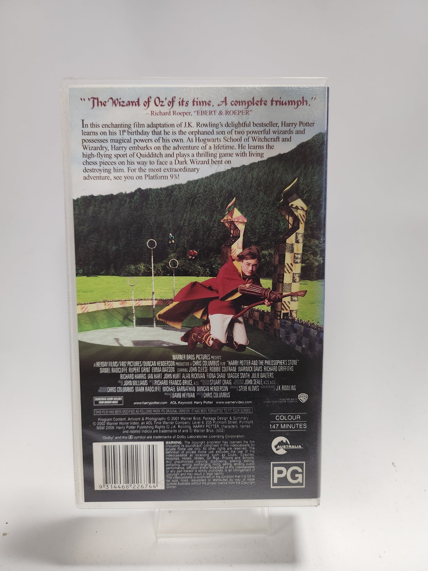 Harry Potter and the Philosopher's Stone VHS Kids