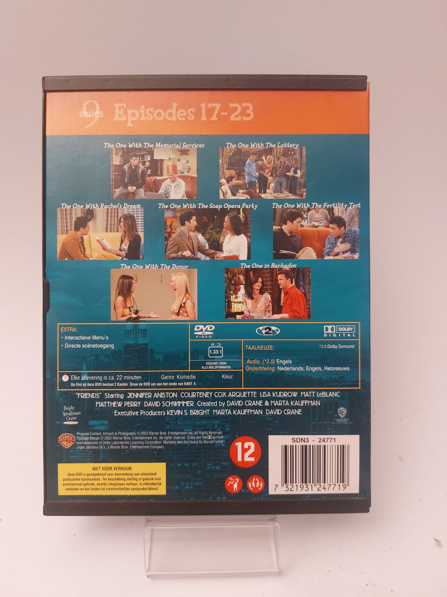 Friends Series 9 Episodes 17-23 Box Dvd