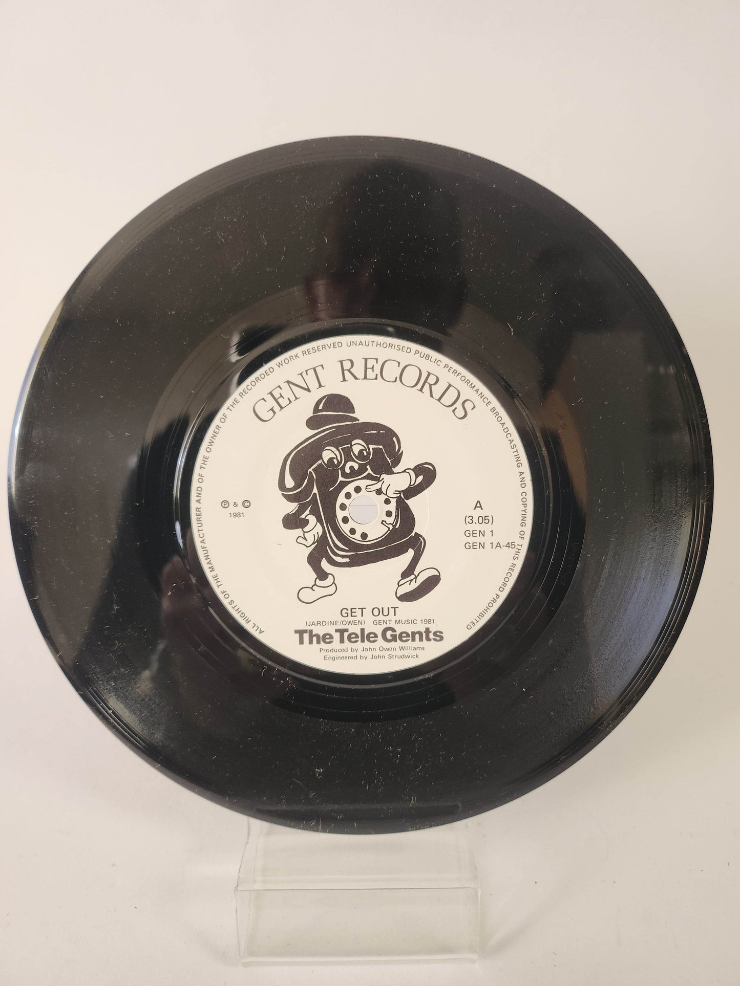 Telegents: Get Out Single Vinyl - Feniks Gameshop