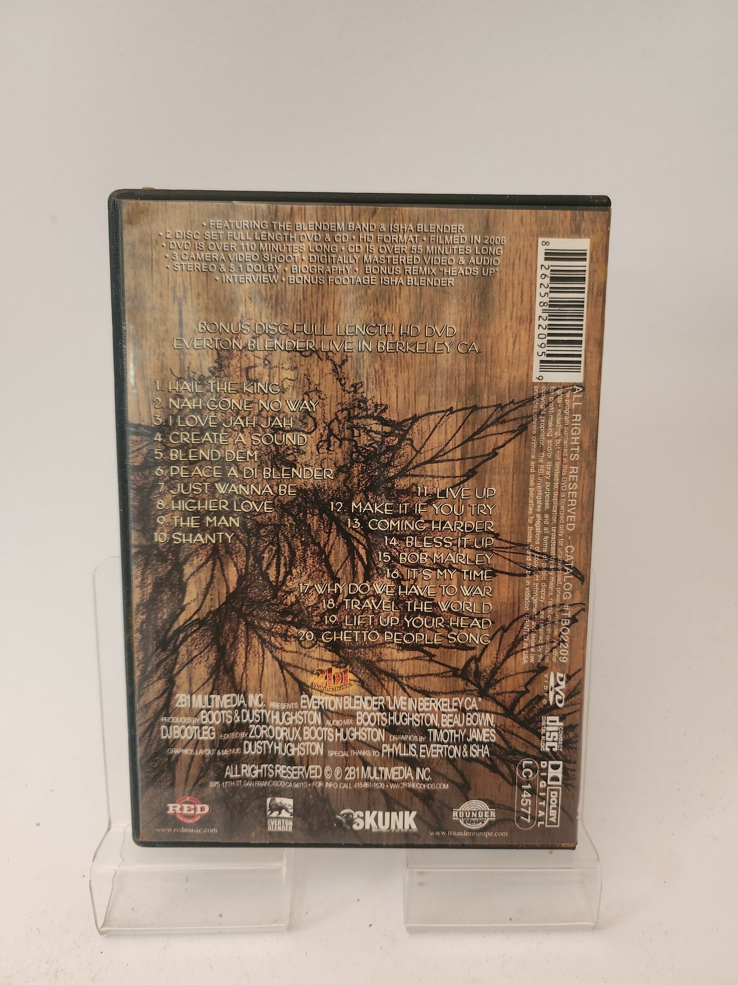 Everton Blender DVD Muziek