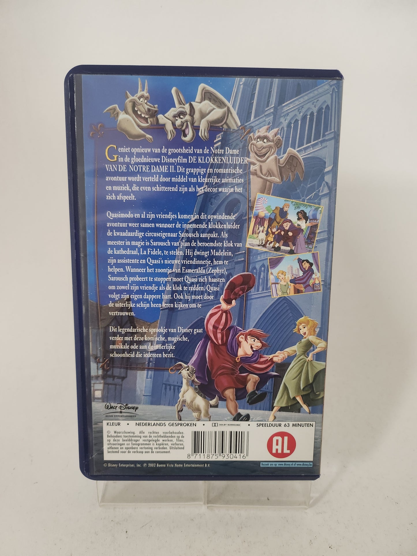 Klokkenluider van de Notre Dame II: Het Geheim van la Fidele VHS Kids