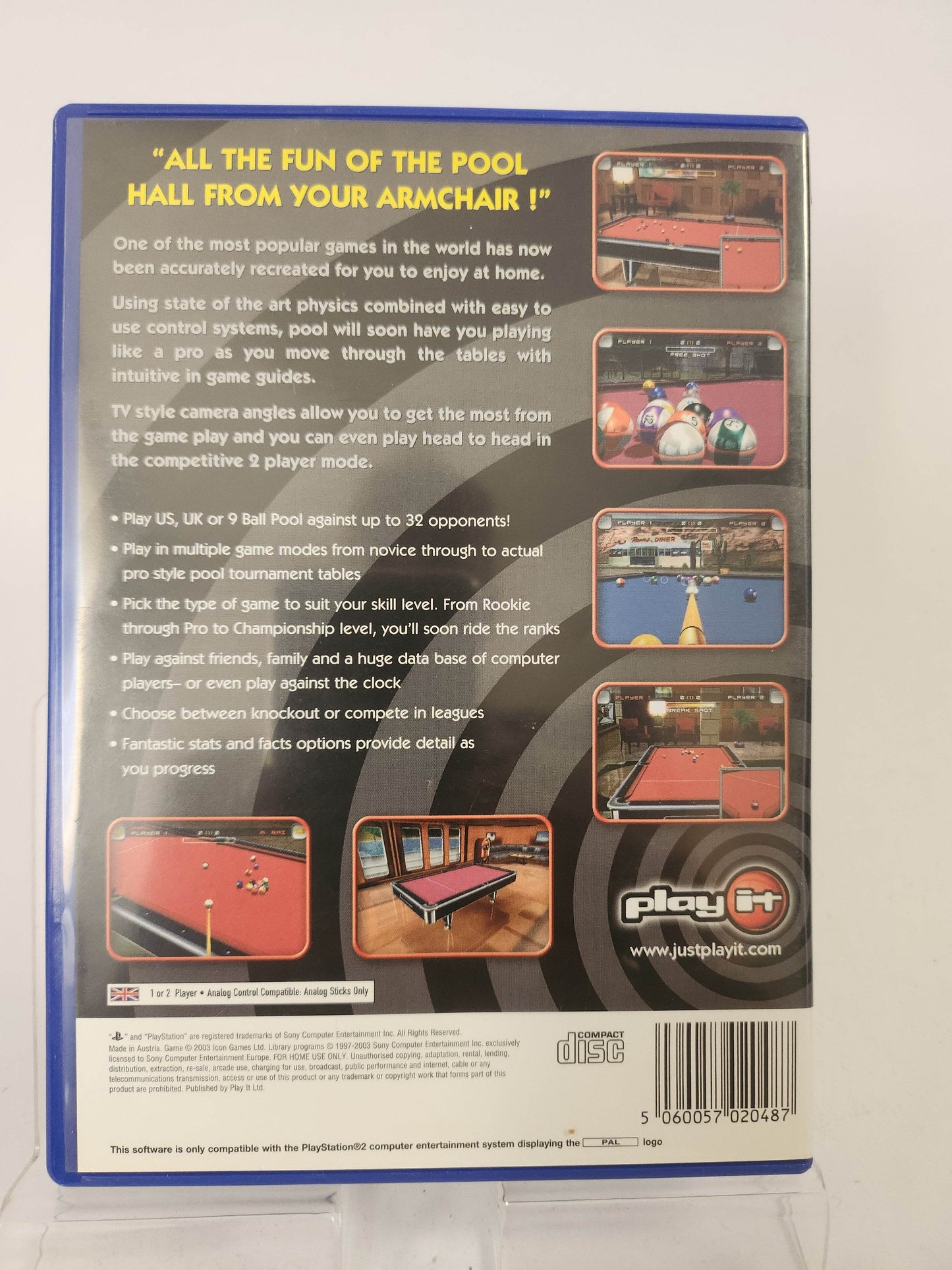 International Pool Championship Playstation 2 - Feniks Gameshop