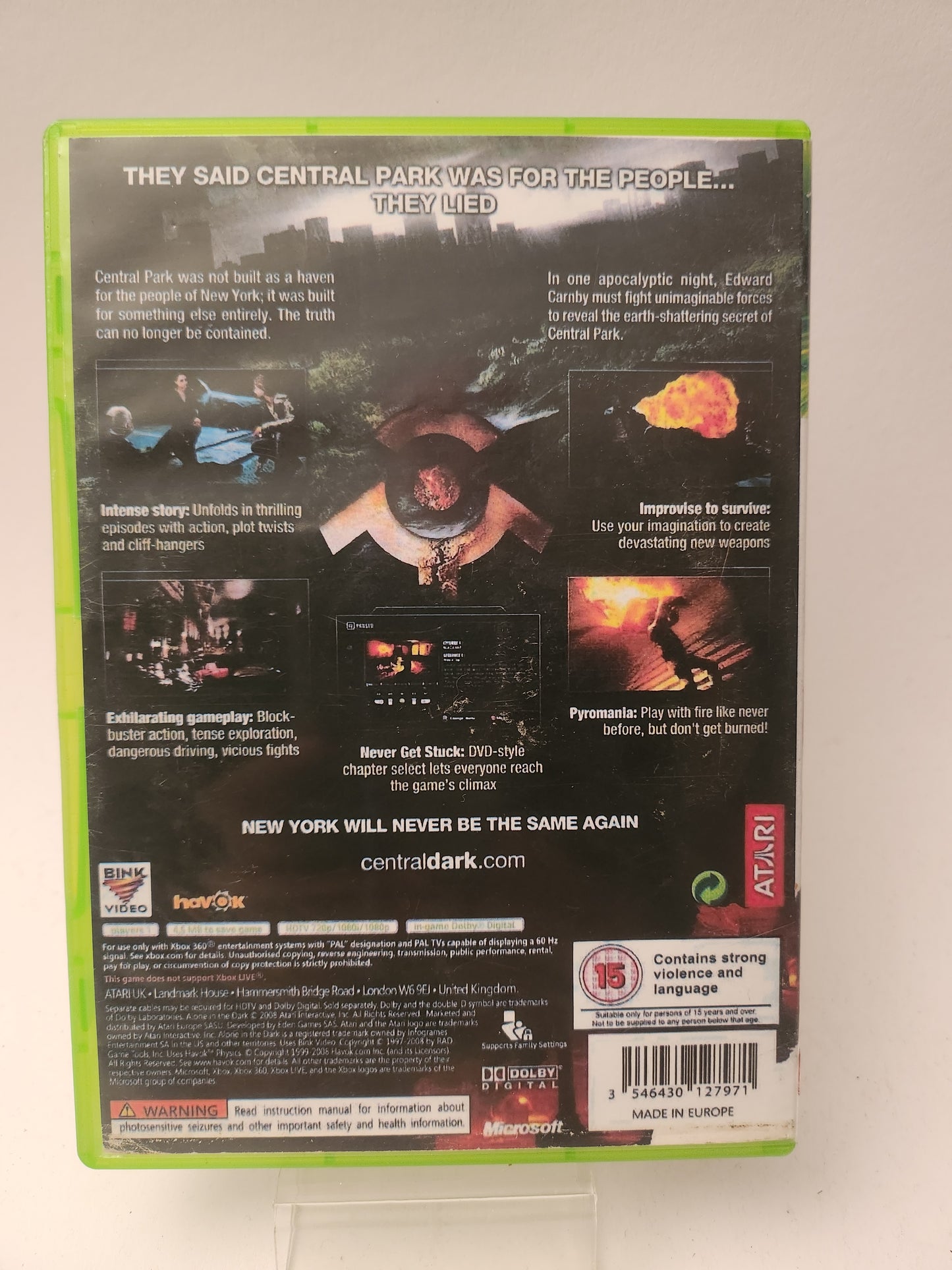 Alone in the Dark (Copy Cover) Xbox 360
