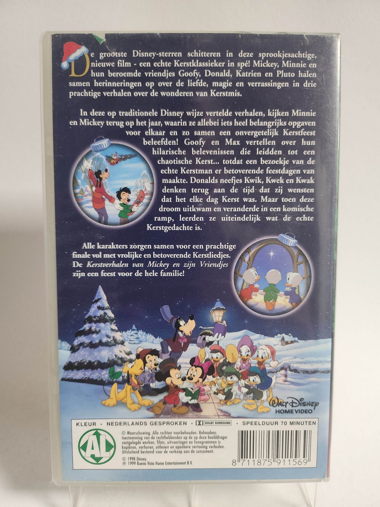 Kerstverhalen van Mickey en zijn Vriendjes VHS - Feniks Gameshop