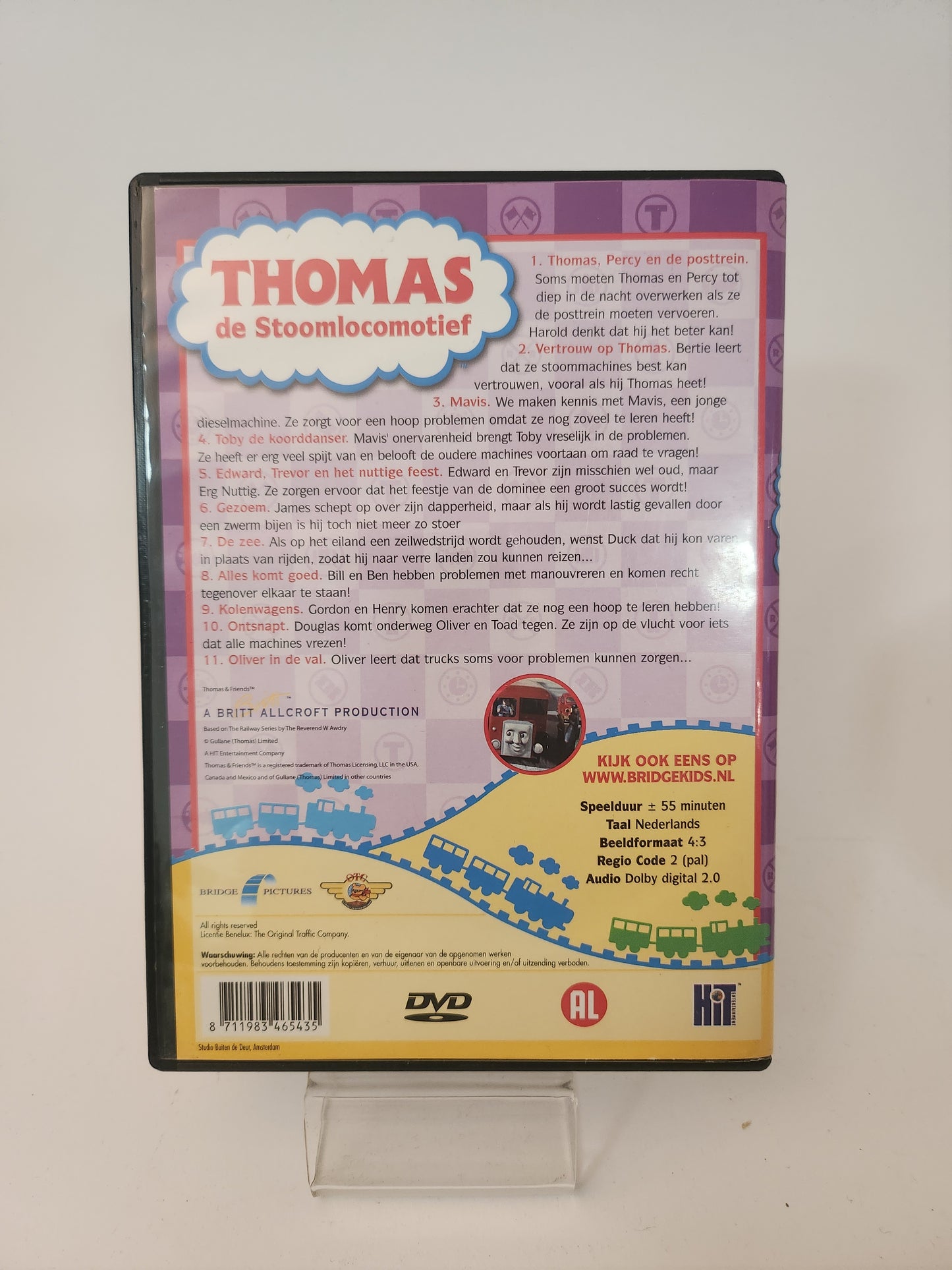 Thomas de Stoomlocomotief Deel 6 Dvd Kids