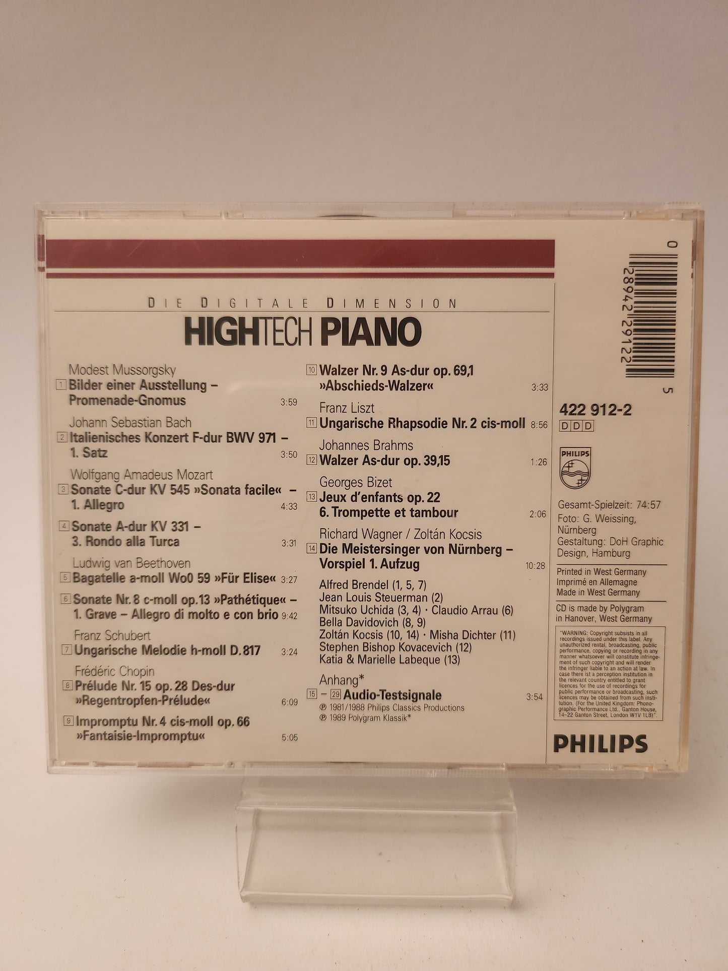Hightech Piano: Die Digitale Dimension CD