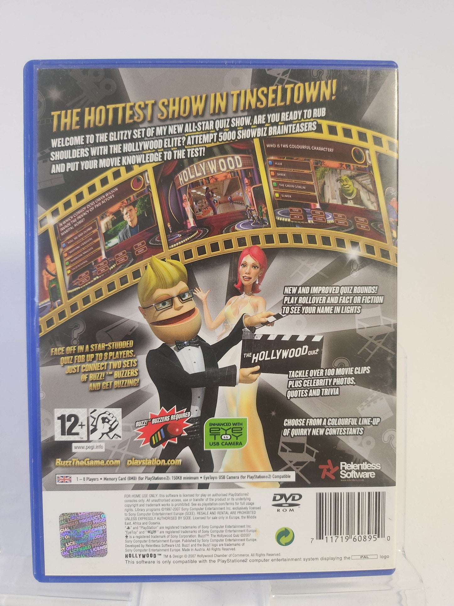 Buzz the Hollywood Quiz Playstation 2 - Feniks Gameshop