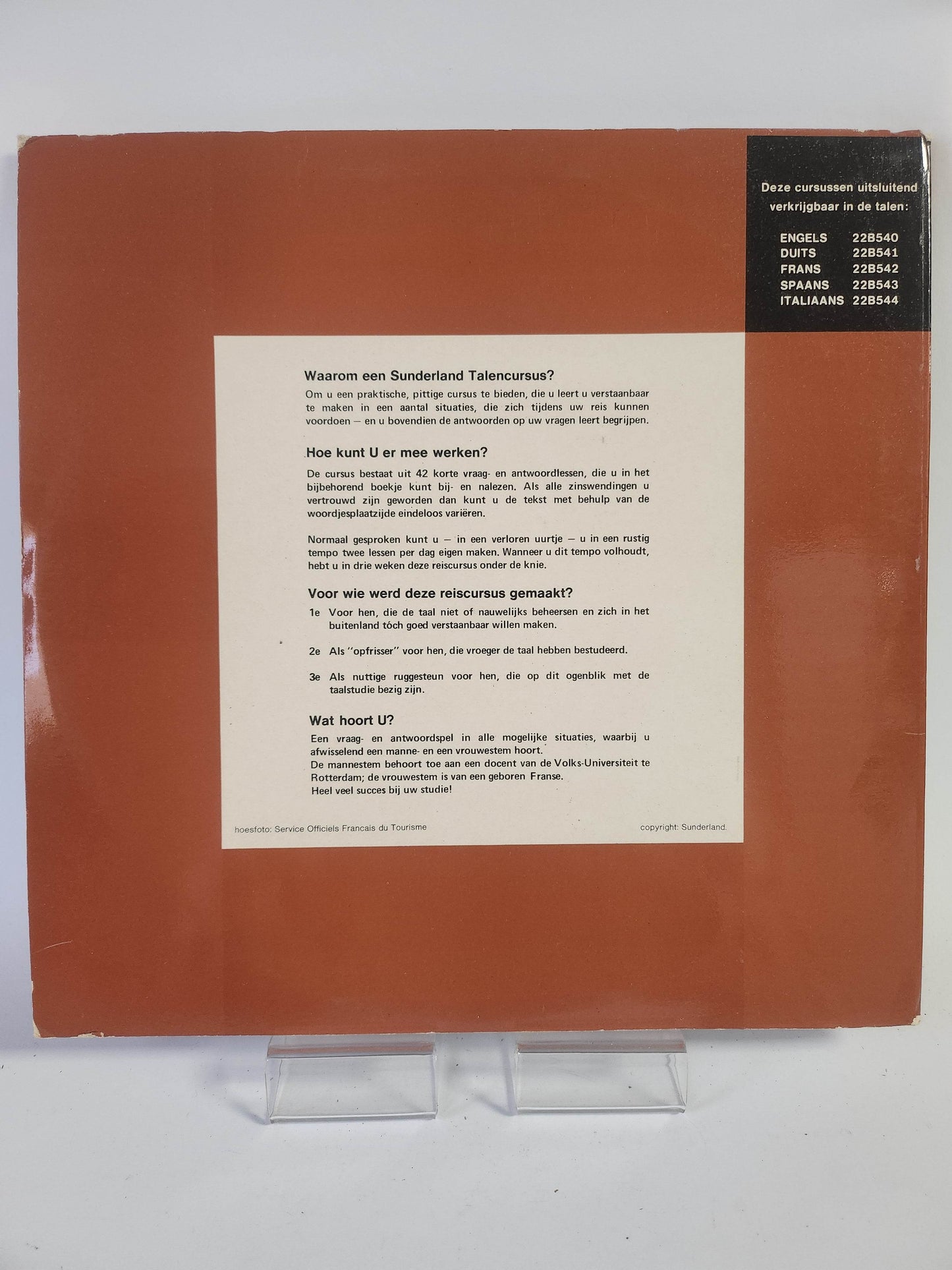 Frans: Op Reis en voor Conversatie LP Vinyl - Feniks Gameshop