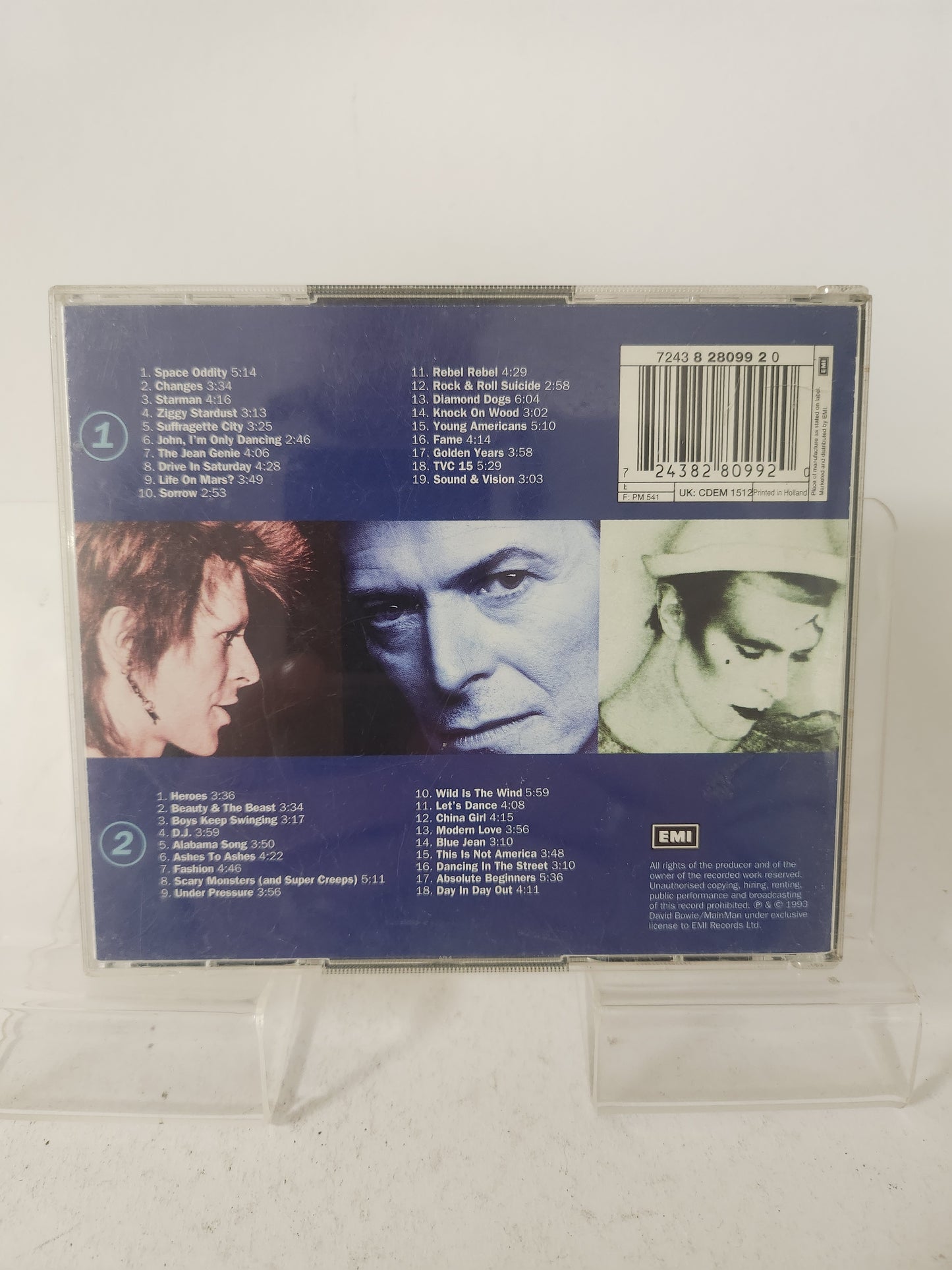 Bowie: the Singles Collection Dubbel CD