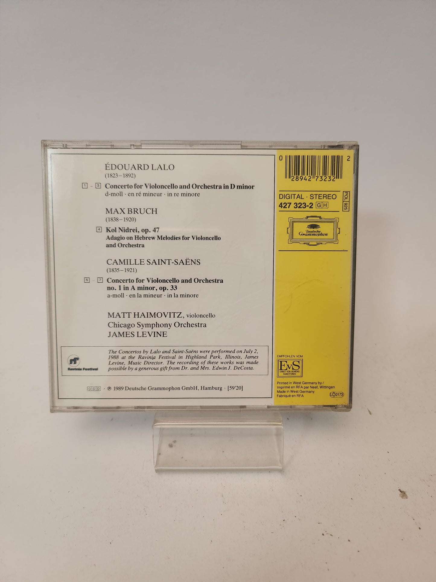 Deutsche Grammophon: Edouard Lalo CD
