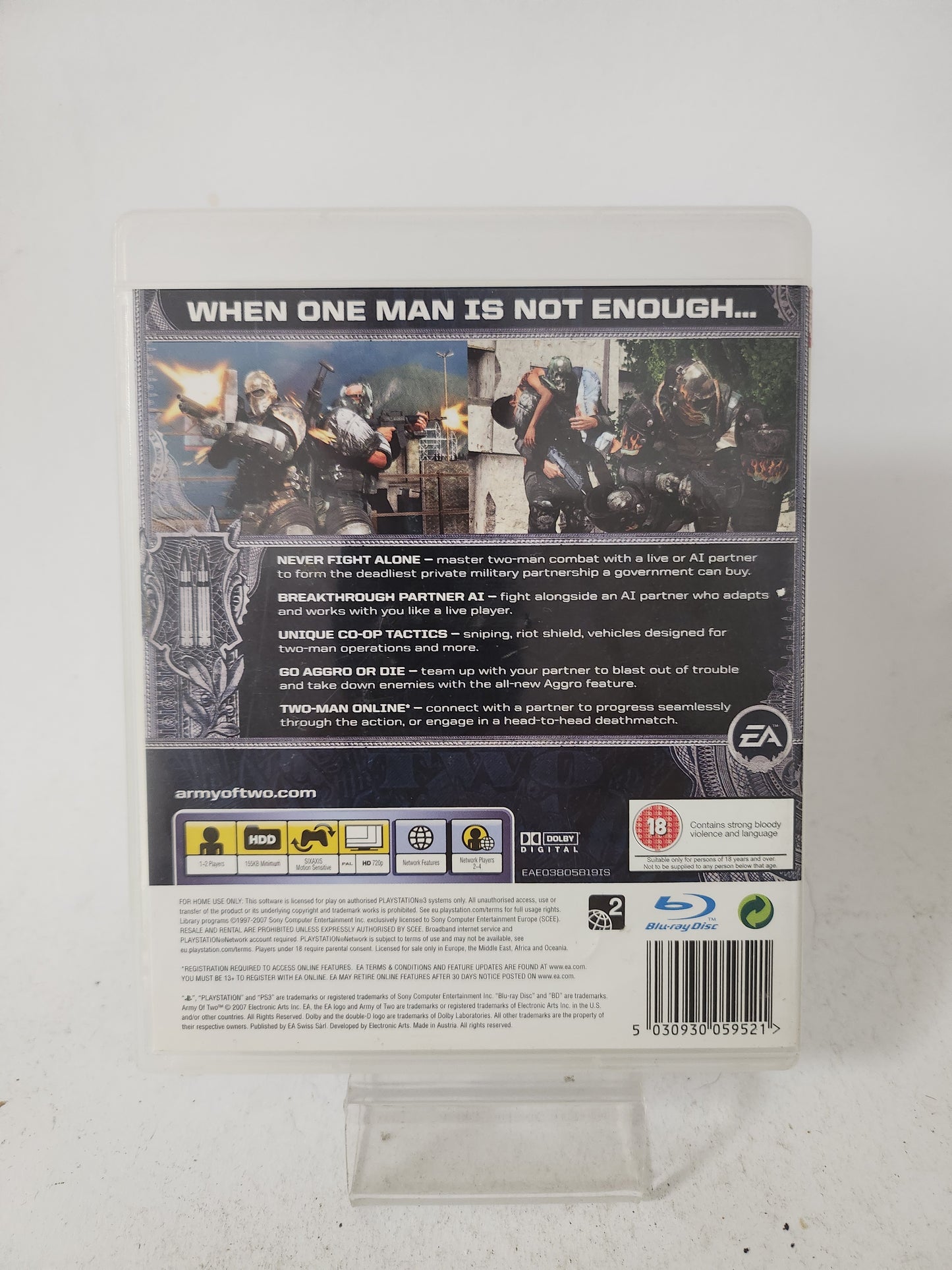 Army of Two (No Book) PlayStation 3
