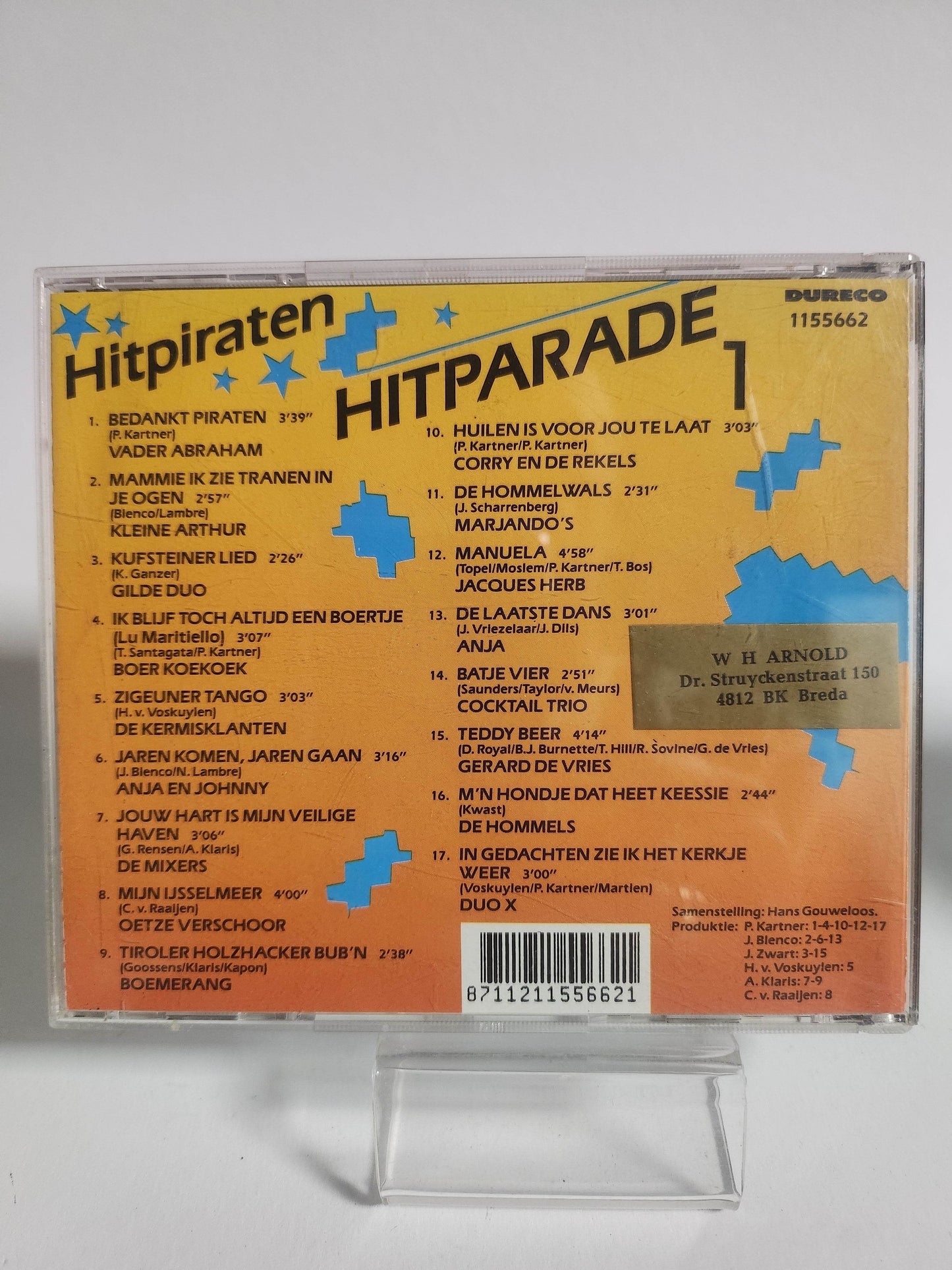 Hitpiraten Hitparade Deel 1 CD - Feniks Gameshop